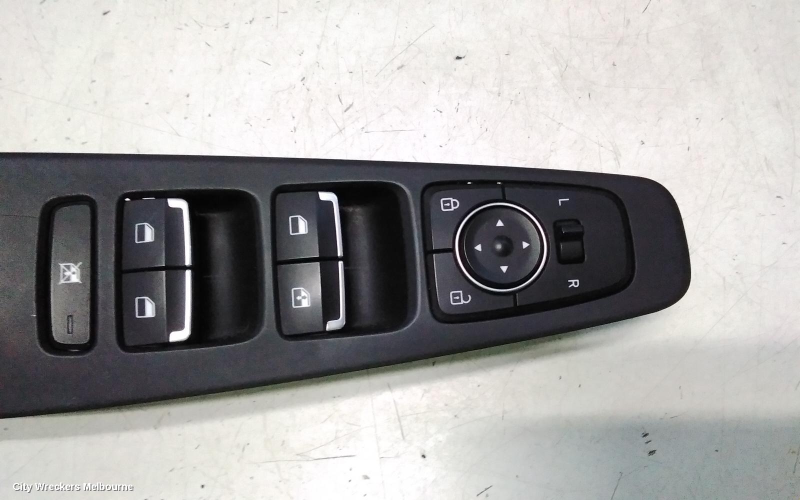 HYUNDAI SANTA FE PWR DR WIND SWITCH, RH FRONT (MASTER SWITCH), NON FOLDING MIRRORS TYPE, NON CHILD LOCK TYPE, TM, 03/2018 - 09/2020