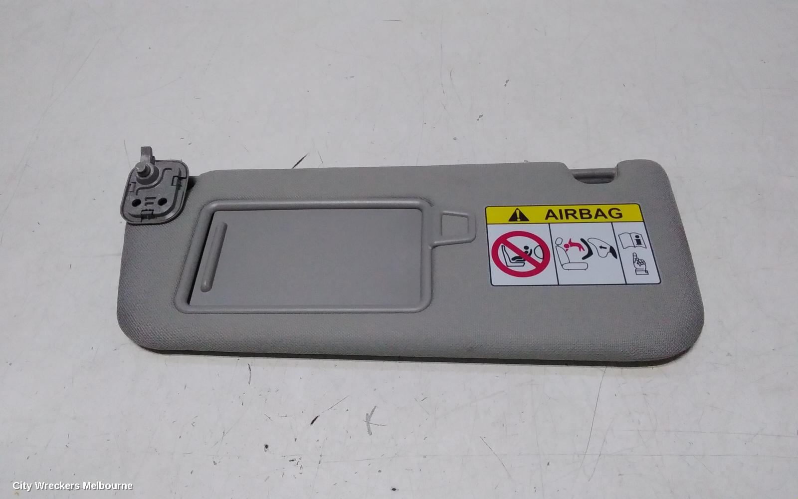 HYUNDAI SANTA FE SUNVISOR, TM, LH SIDE, GREY, 03/2018 ONWARDS