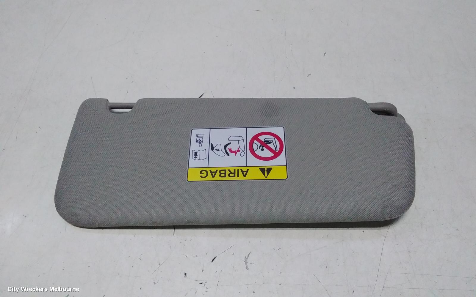 HYUNDAI SANTA FE SUNVISOR, TM, LH SIDE, GREY, 03/2018 ONWARDS