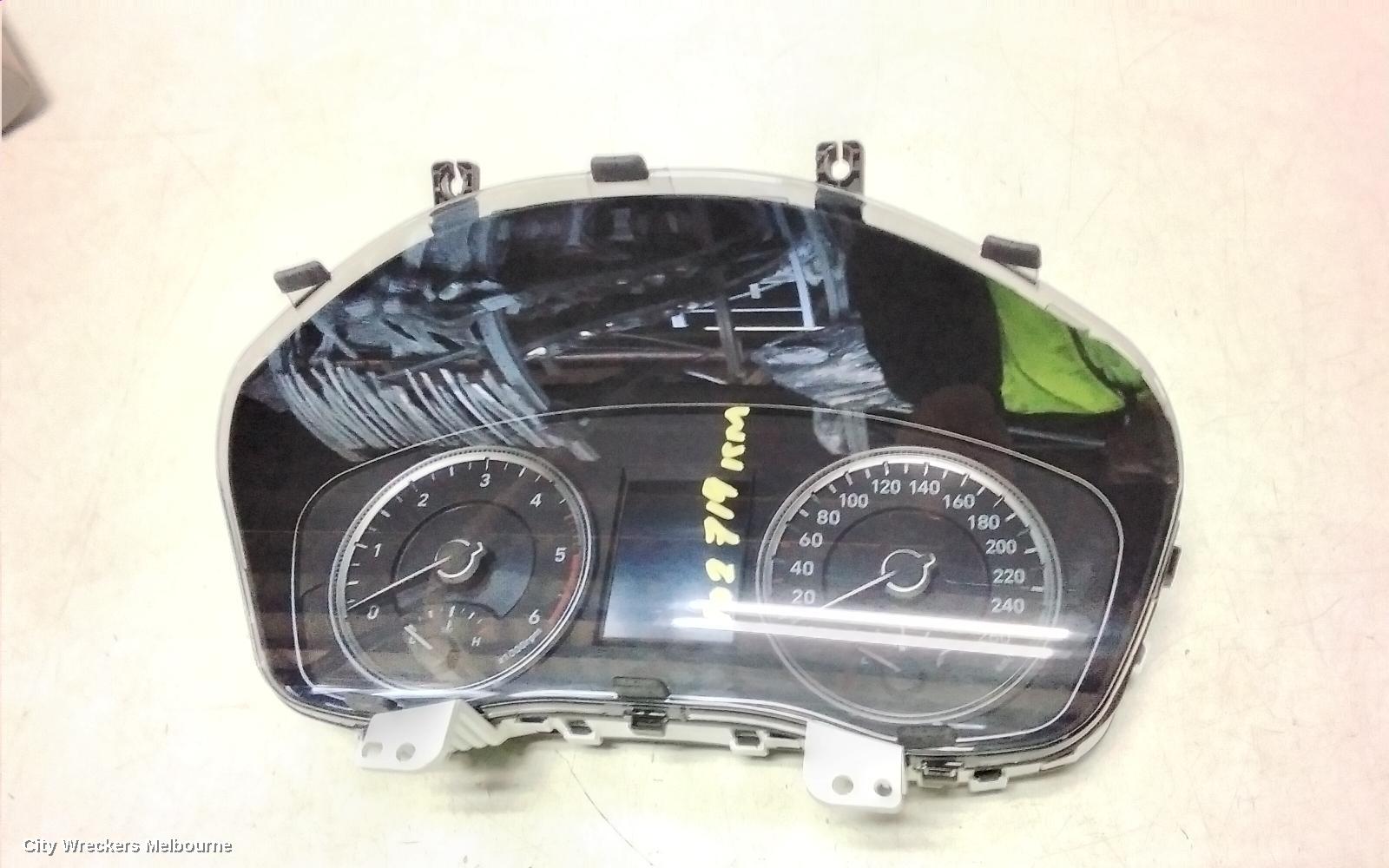 HYUNDAI SANTA FE INSTRUMENT CLUSTER, 3.5IN, ACTIVE/ELITE, TM, 03/2018 - 09/2020