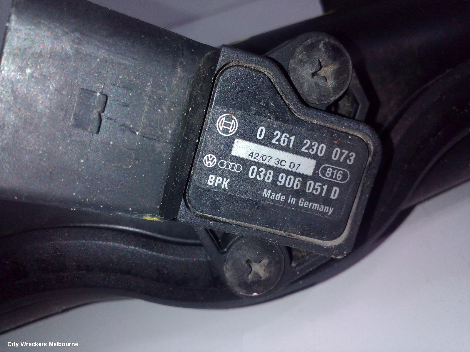 AUDI TT, 8J, 09/2006 - 12/2014, TURBO HOSE: 105323