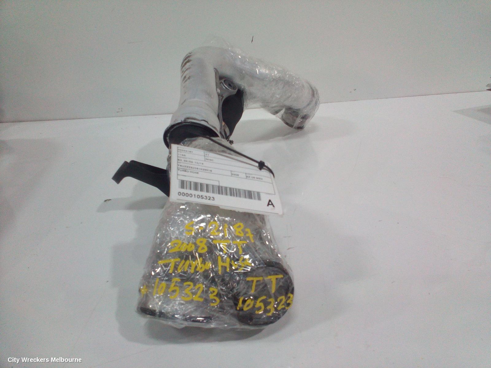 AUDI TT, 8J, 09/2006 - 12/2014, TURBO HOSE: 105323
