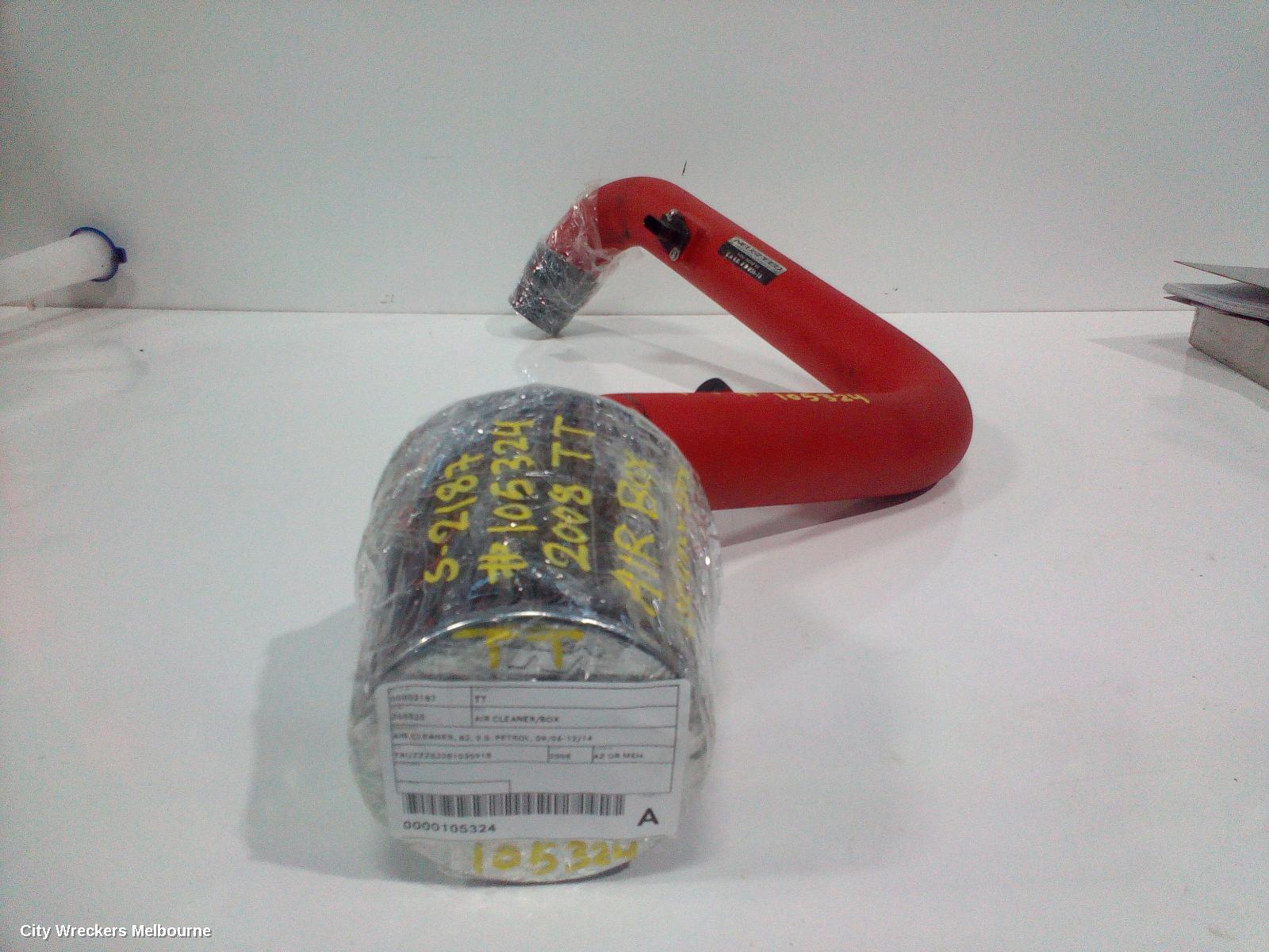 AUDI TT AIR CLEANER/BOX, AIR CLEANER, 8J, 2.0, PETROL, 09/2006 - 12/2014