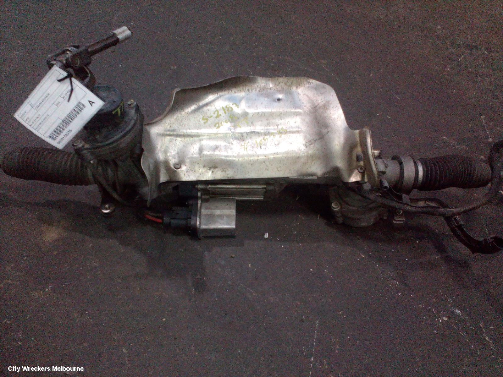 AUDI TT STEERING BOX/RACK, 8J, 09/2006 - 08/2010