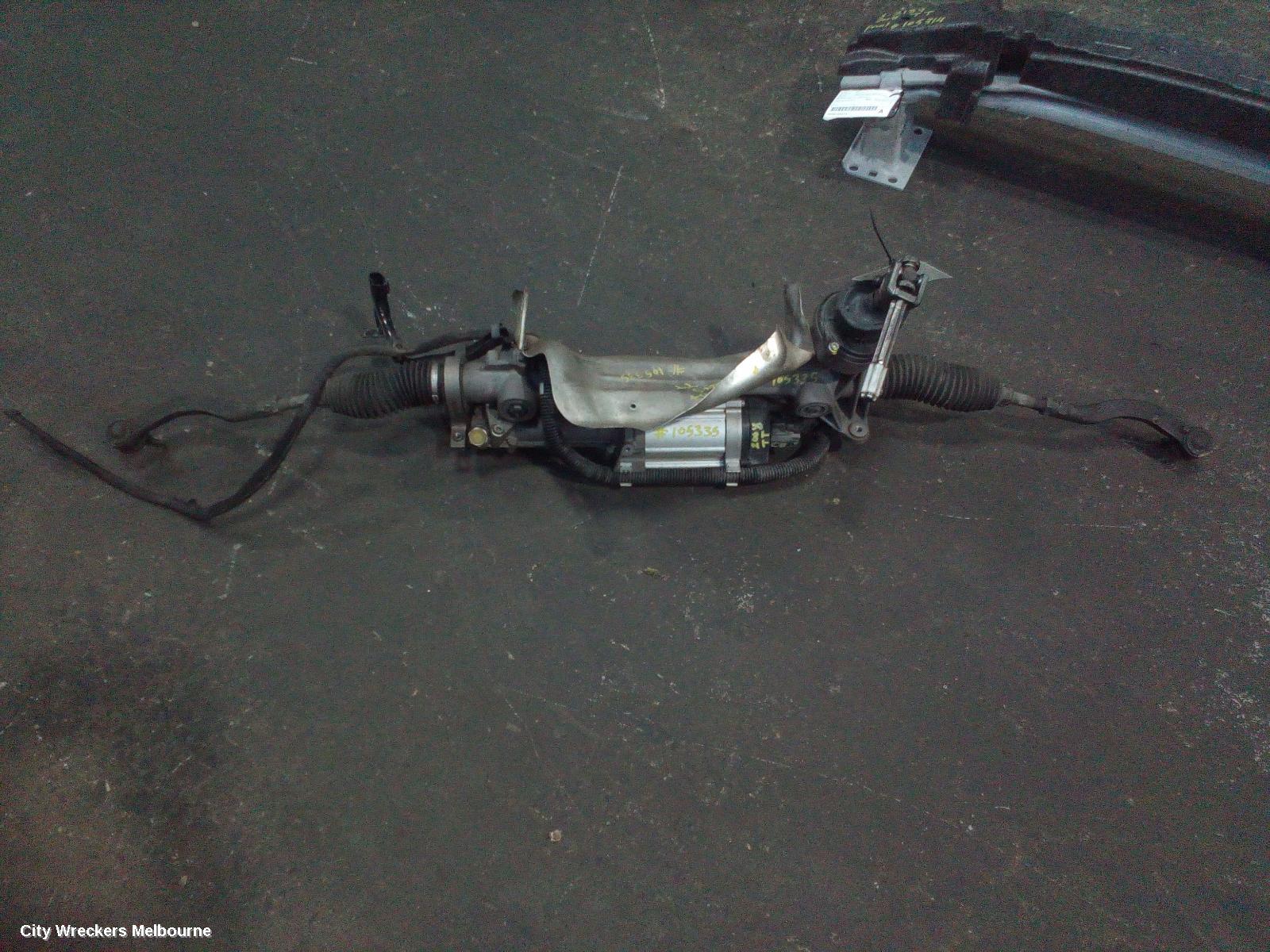 AUDI TT STEERING BOX/RACK, 8J, 09/2006 - 08/2010