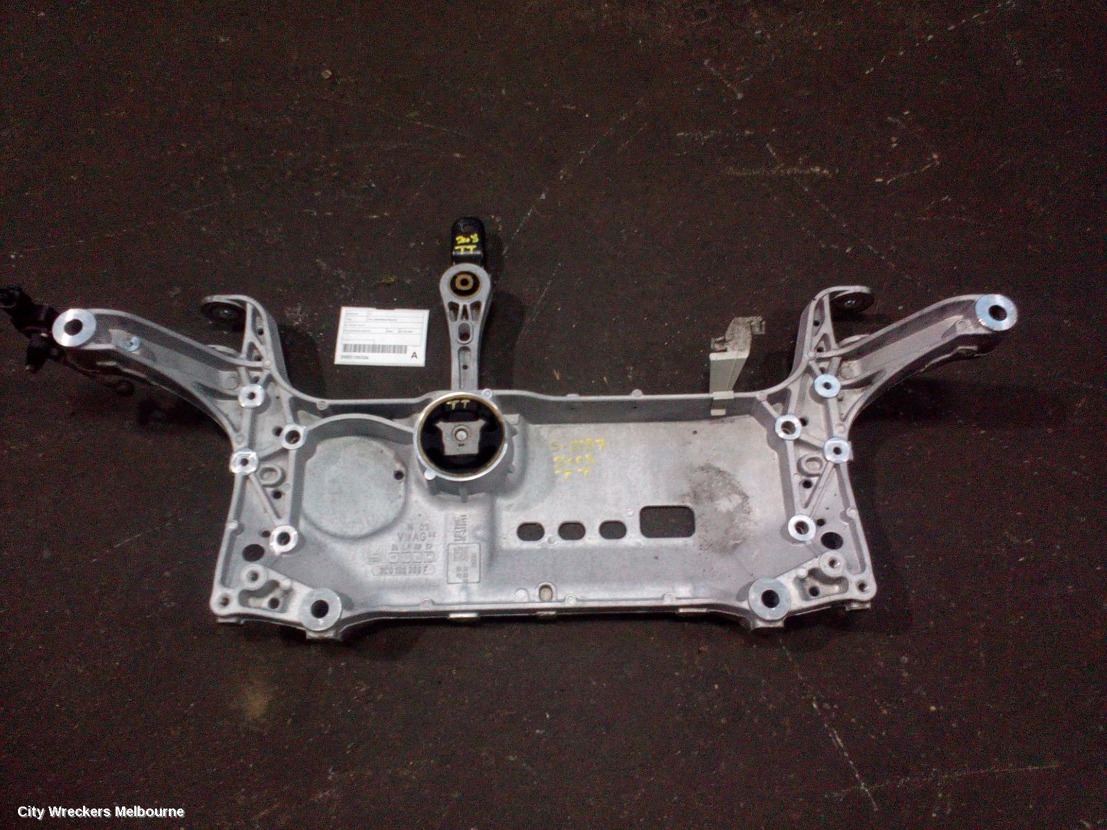 AUDI TT FRT XMEMBER/CRADLE, 8J, 09/2006 - 12/2014