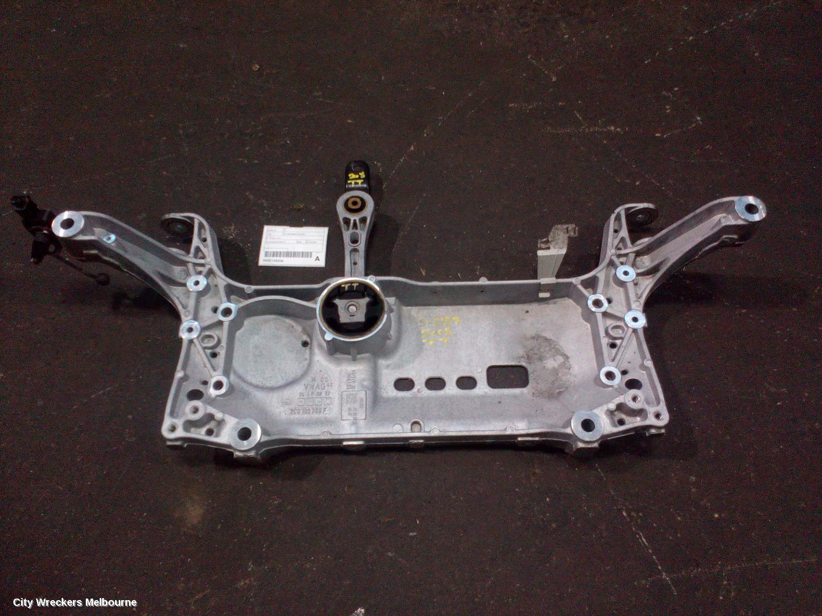AUDI TT FRT XMEMBER/CRADLE, 8J, 09/2006 - 12/2014