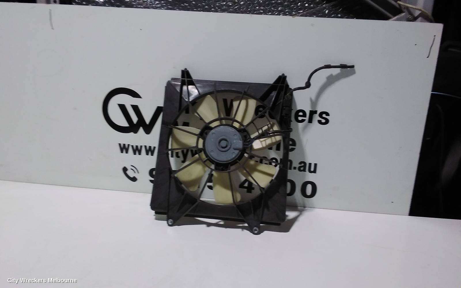 HONDA ACCORD FAN, A/C FAN, 2.4, 8TH GEN, EURO (VIN JHMCU), 06/2008 - 12/2015