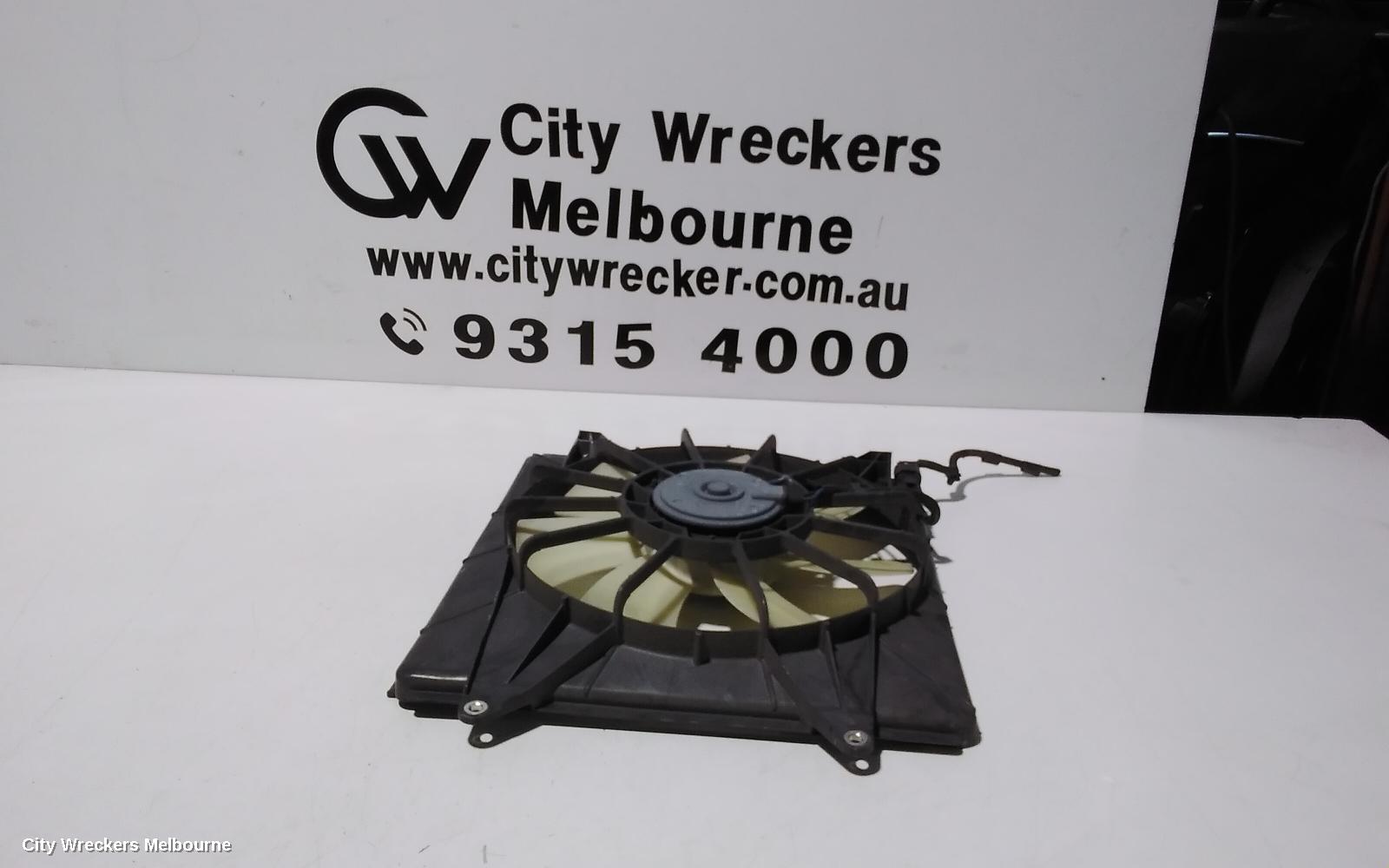 HONDA ACCORD FAN, A/C FAN, 2.4, 8TH GEN, EURO (VIN JHMCU), 06/2008 - 12/2015