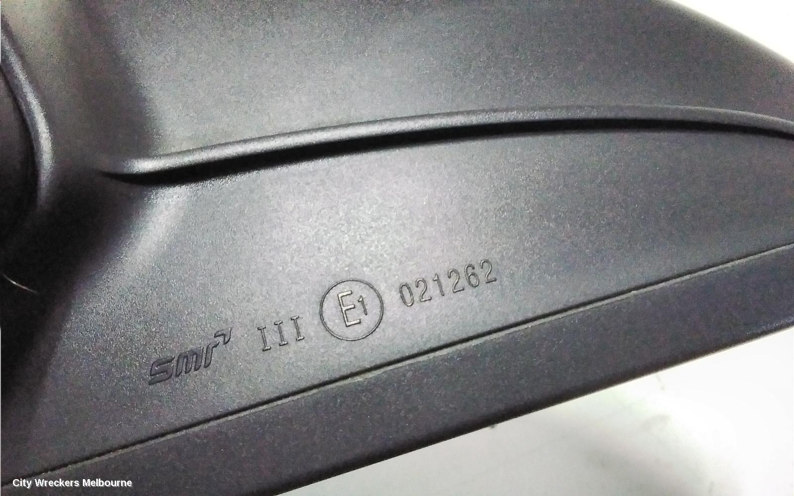 AUDI A3 LEFT DOOR MIRROR, 8V, A3, SEDAN, MANUAL FOLD, NON LANE CHANGE ASSIST TYPE (6XC/7Y0), 11/2013 - 10/2020
