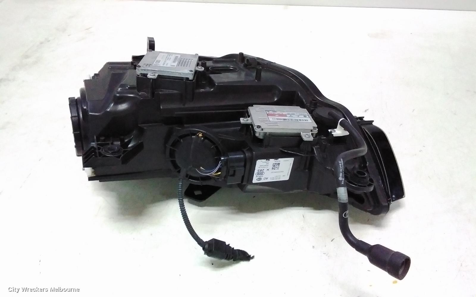 AUDI A3 RIGHT HEADLAMP, 8V, SEDAN/CABRIO, XENON TYPE, 12/2013 - 04/2016