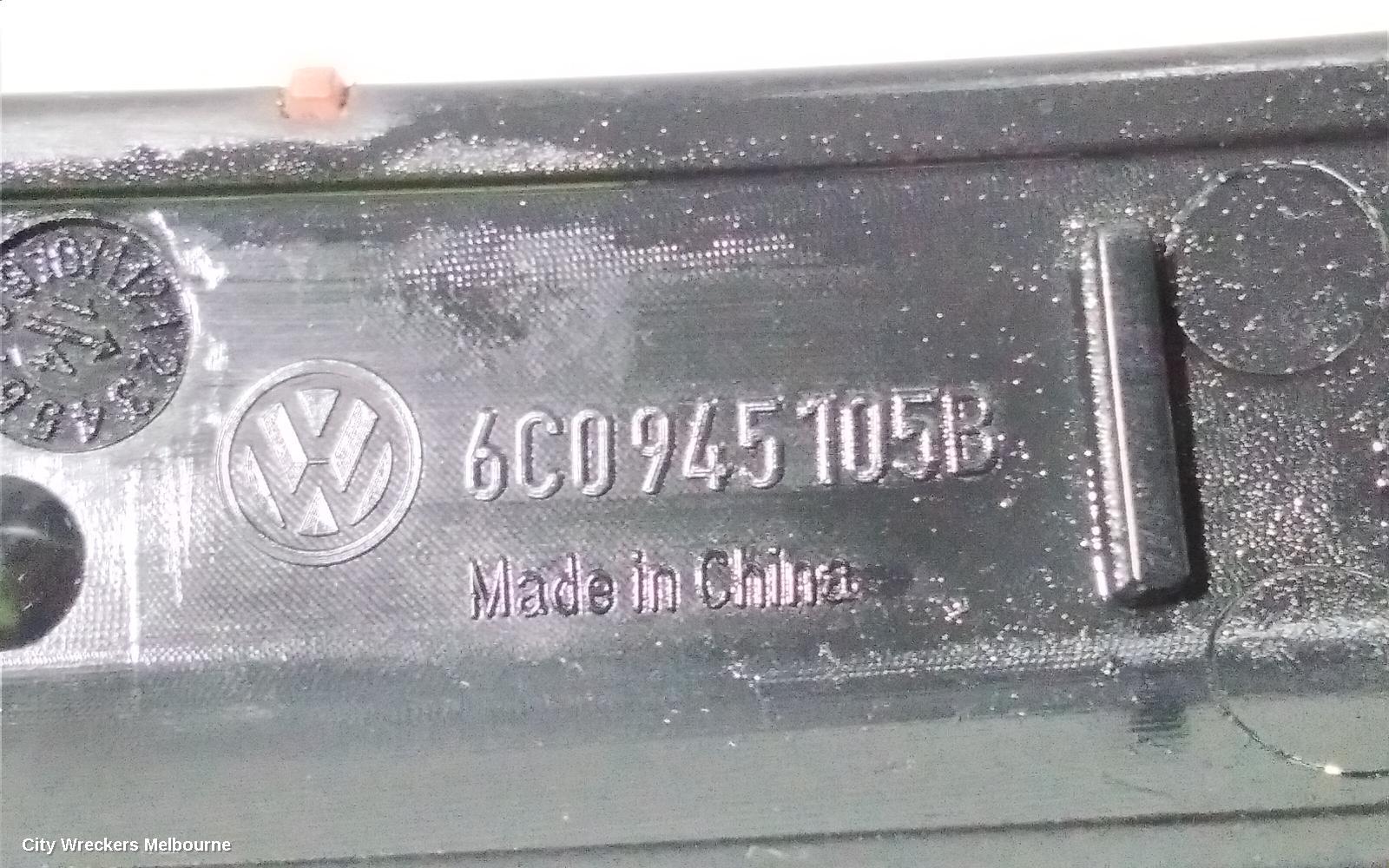 VOLKSWAGEN POLO, 6R, 05/2010 - 09/2017, LHR BAR REFLECTOR: 105437