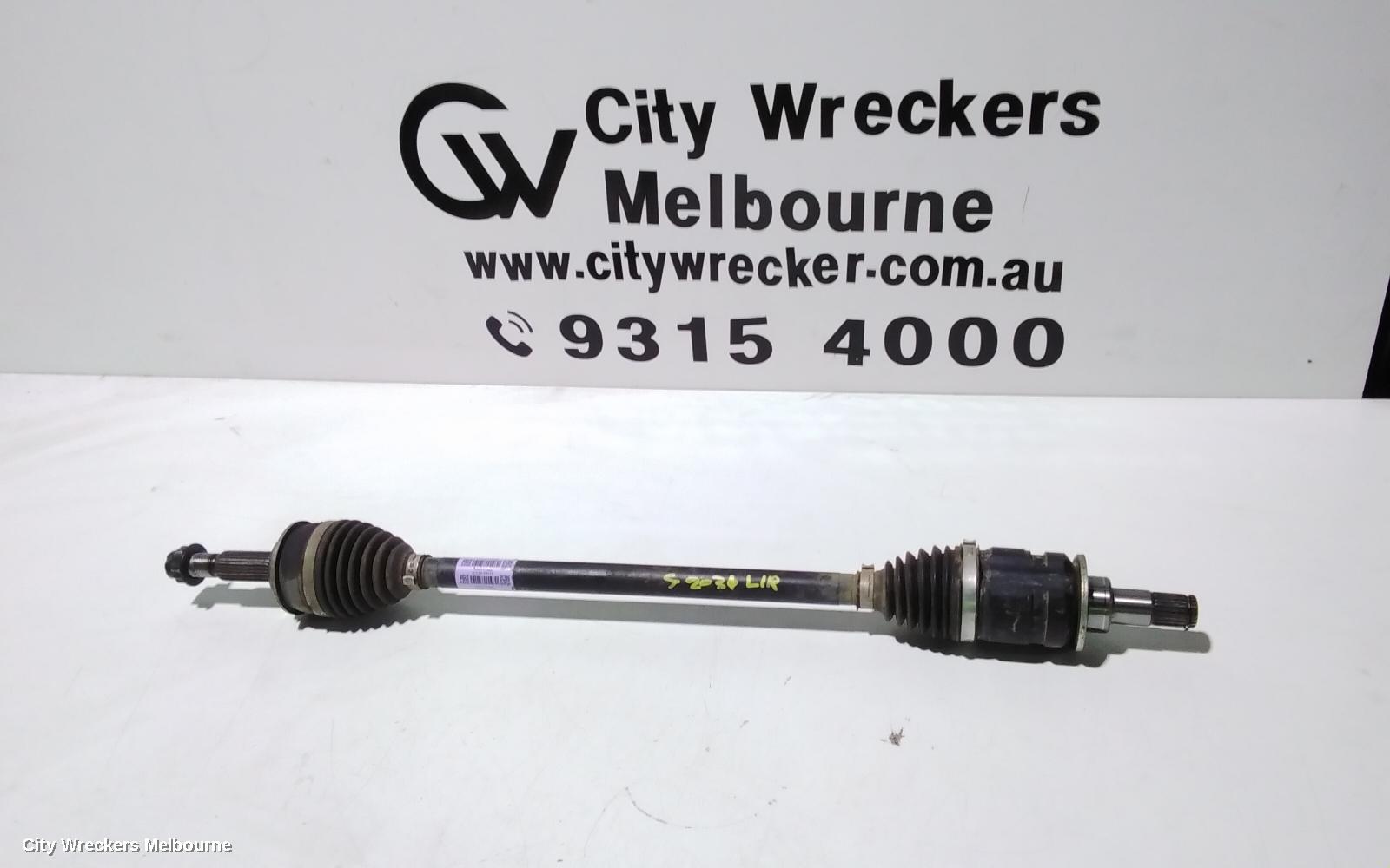 TOYOTA KLUGER LEFT DRIVESHAFT, AXUH78, REAR, AUTO T/M, PETROL, HYBRID TYPE, 03/2021 ONWARDS