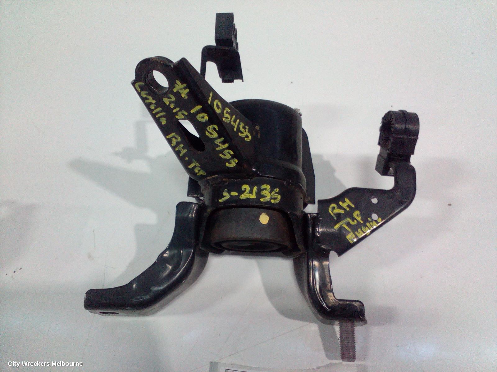 TOYOTA COROLLA MOUNT, ZRE182R 10/2012 - 06/2018