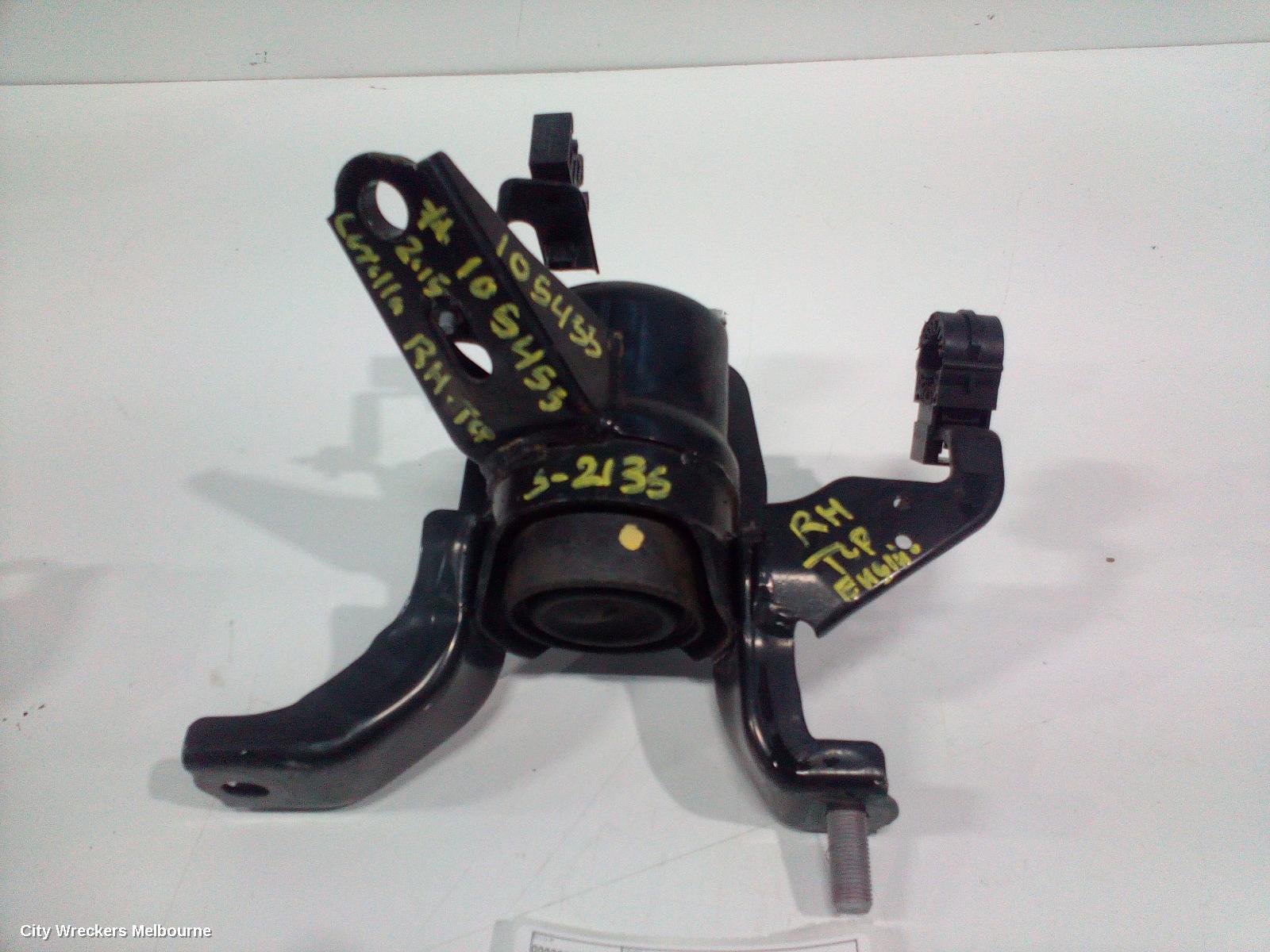 TOYOTA COROLLA MOUNT, ZRE182R 10/2012 - 06/2018