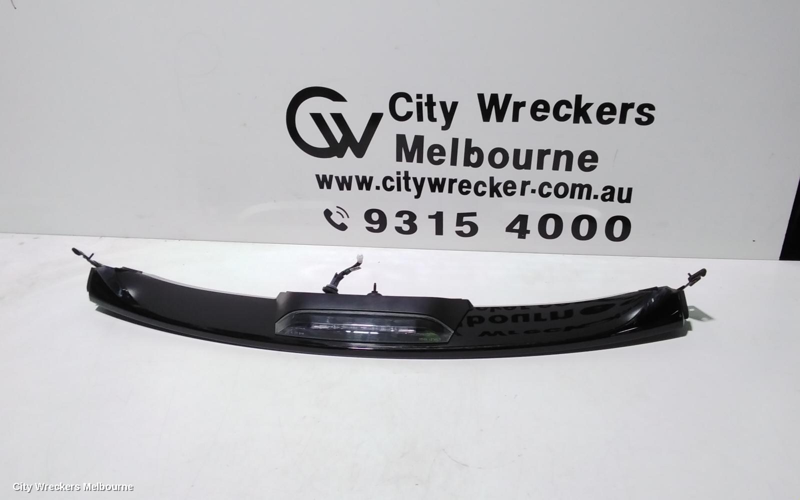 HONDA CIVIC REAR SPOILER, 10TH GEN, HATCH, CENTRE, W/ STOP LAMP TYPE, 05/2016 - 08/2021