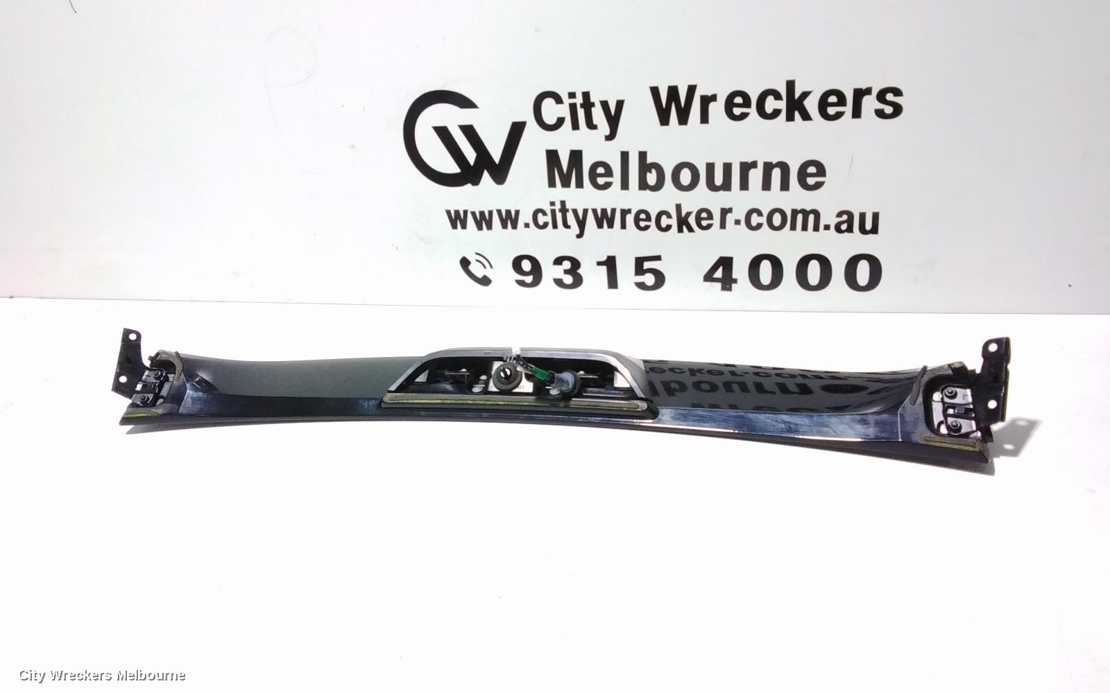 HONDA CIVIC REAR SPOILER, 10TH GEN, HATCH, CENTRE, W/ STOP LAMP TYPE, 05/2016 - 08/2021