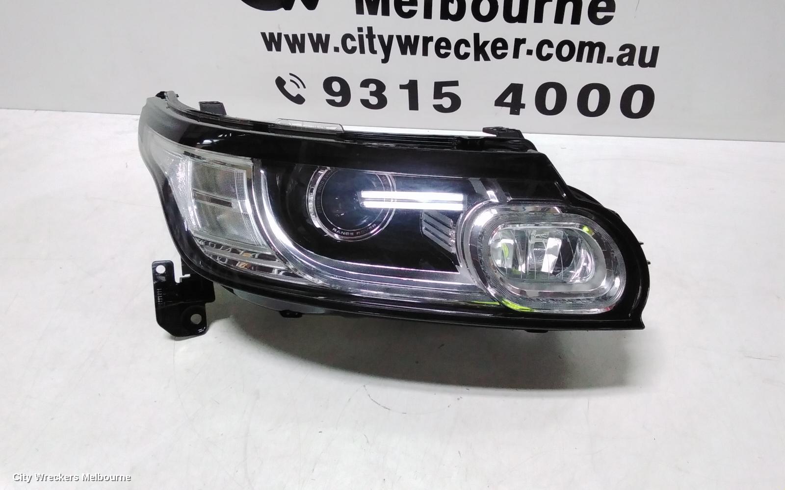 LAND ROVER RANGEROVER SPORT RIGHT HEADLAMP, L494, BI-XENON TYPE, W/ AUTO DIP, AUTOBIOGRAPHY, 06/2013 - 10/2017