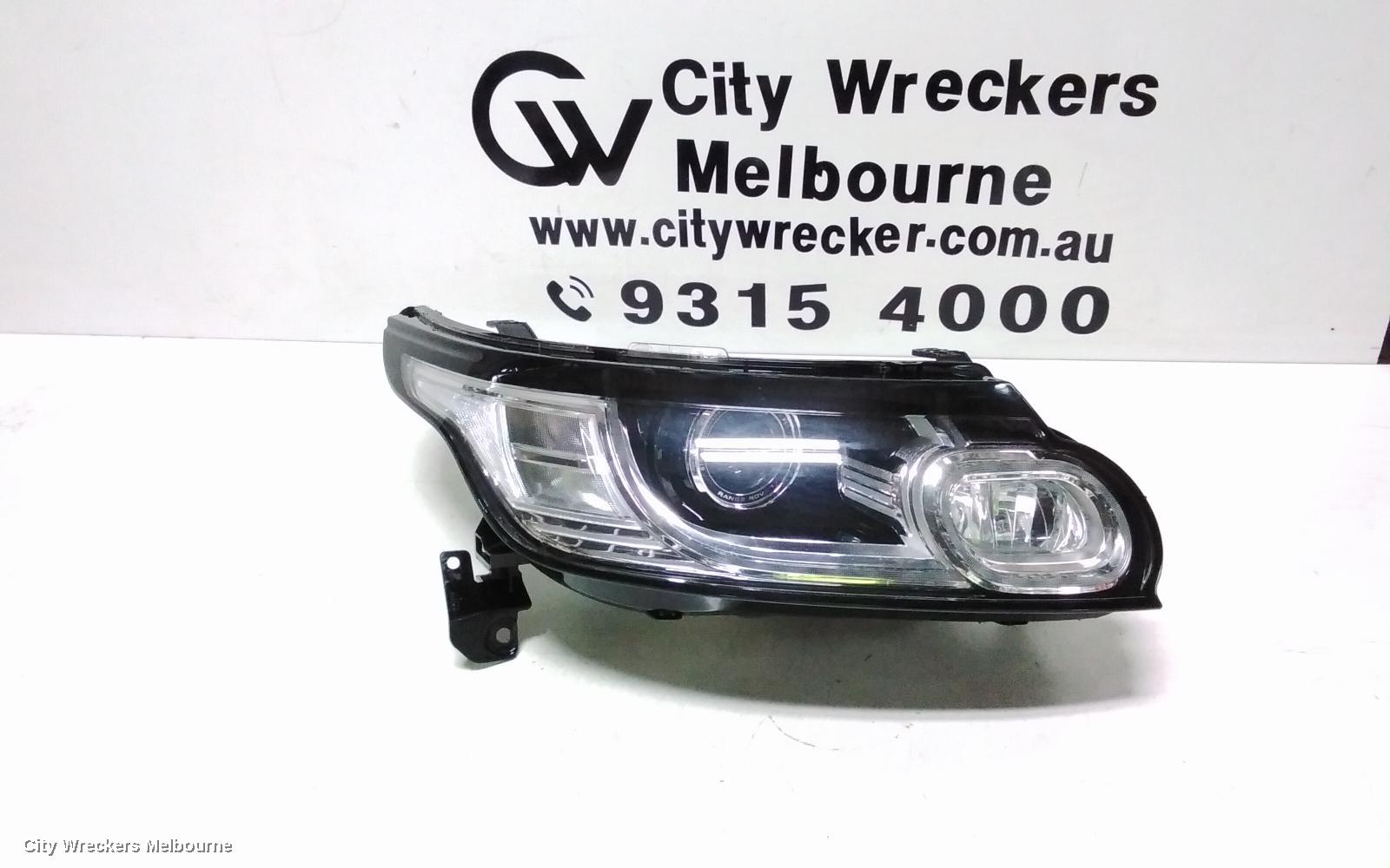 LAND ROVER RANGEROVER SPORT RIGHT HEADLAMP, L494, BI-XENON TYPE, W/ AUTO DIP, AUTOBIOGRAPHY, 06/2013 - 10/2017