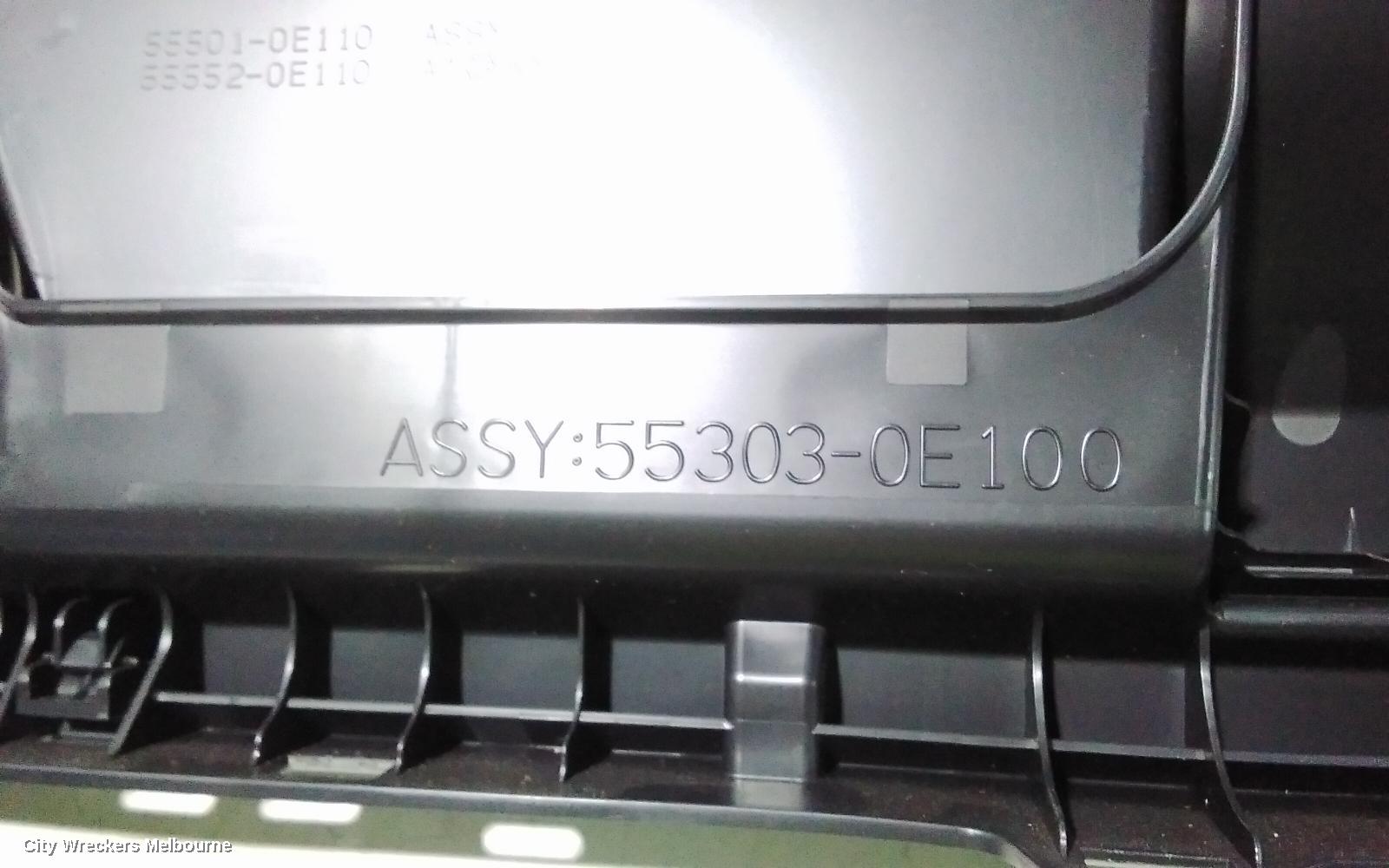 TOYOTA KLUGER GLOVE BOX, XU70 SERIES, 03/2021 ONWARDS