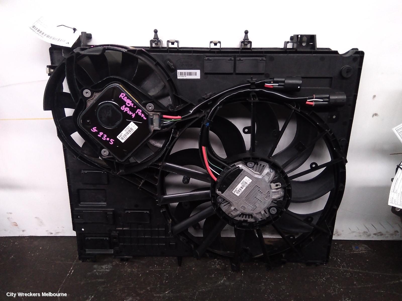 LAND ROVER RANGEROVER SPORT FAN, RADIATOR FAN, 3.0, DIESEL, L494, 06/2013 ONWARDS 04/2022