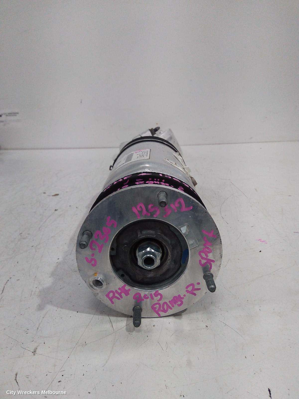 LAND ROVER RANGEROVER SPORT RIGHT FRONT STRUT, L494, AIR TYPE, NON ACE, W/ VARIABLE DAMPENING, 12/2013 - 04/2022