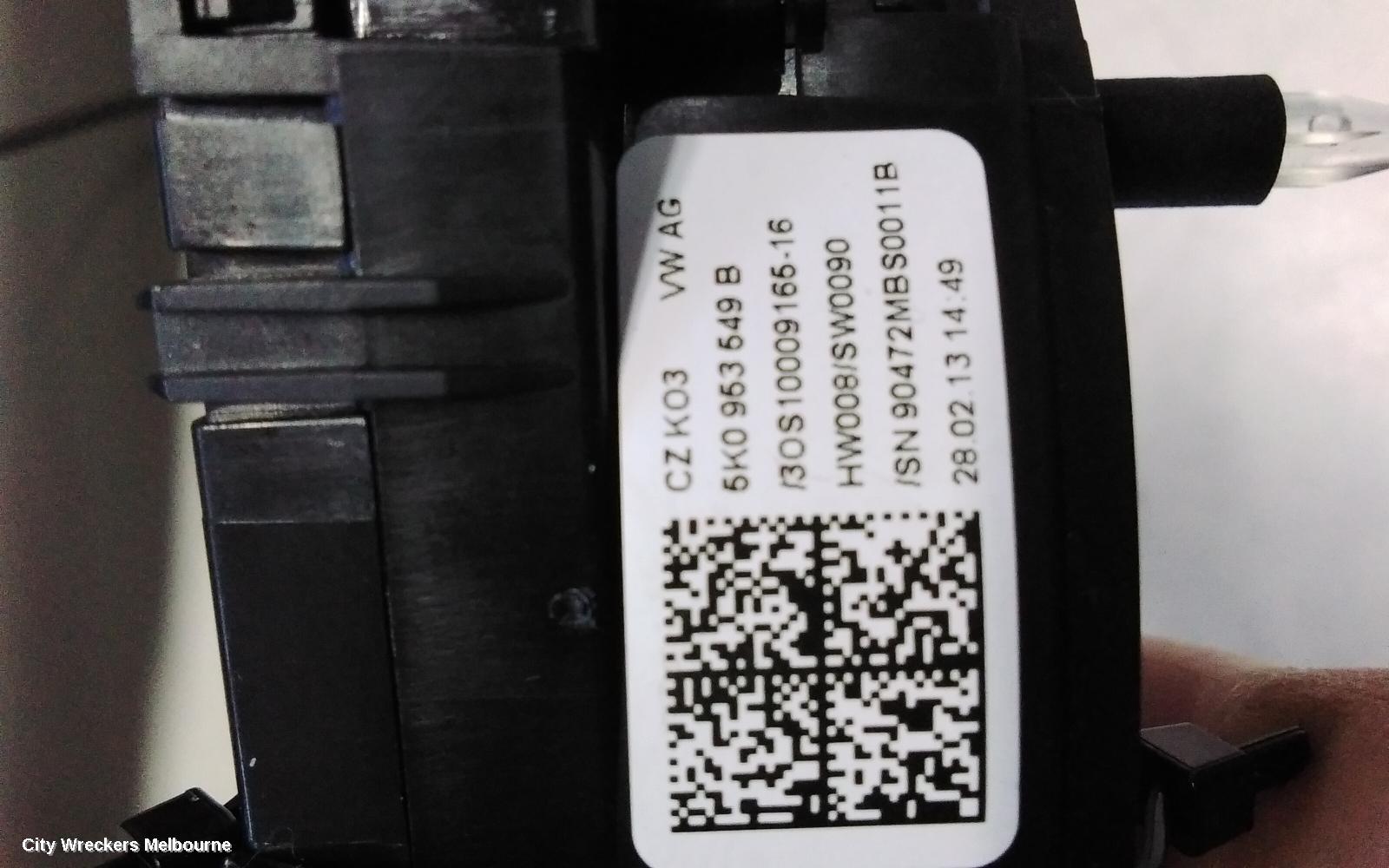VOLKSWAGEN JETTA AIRBAG MODULE/SENSOR, CLOCKSPRING, 1B, 02/2011 - 12/2017
