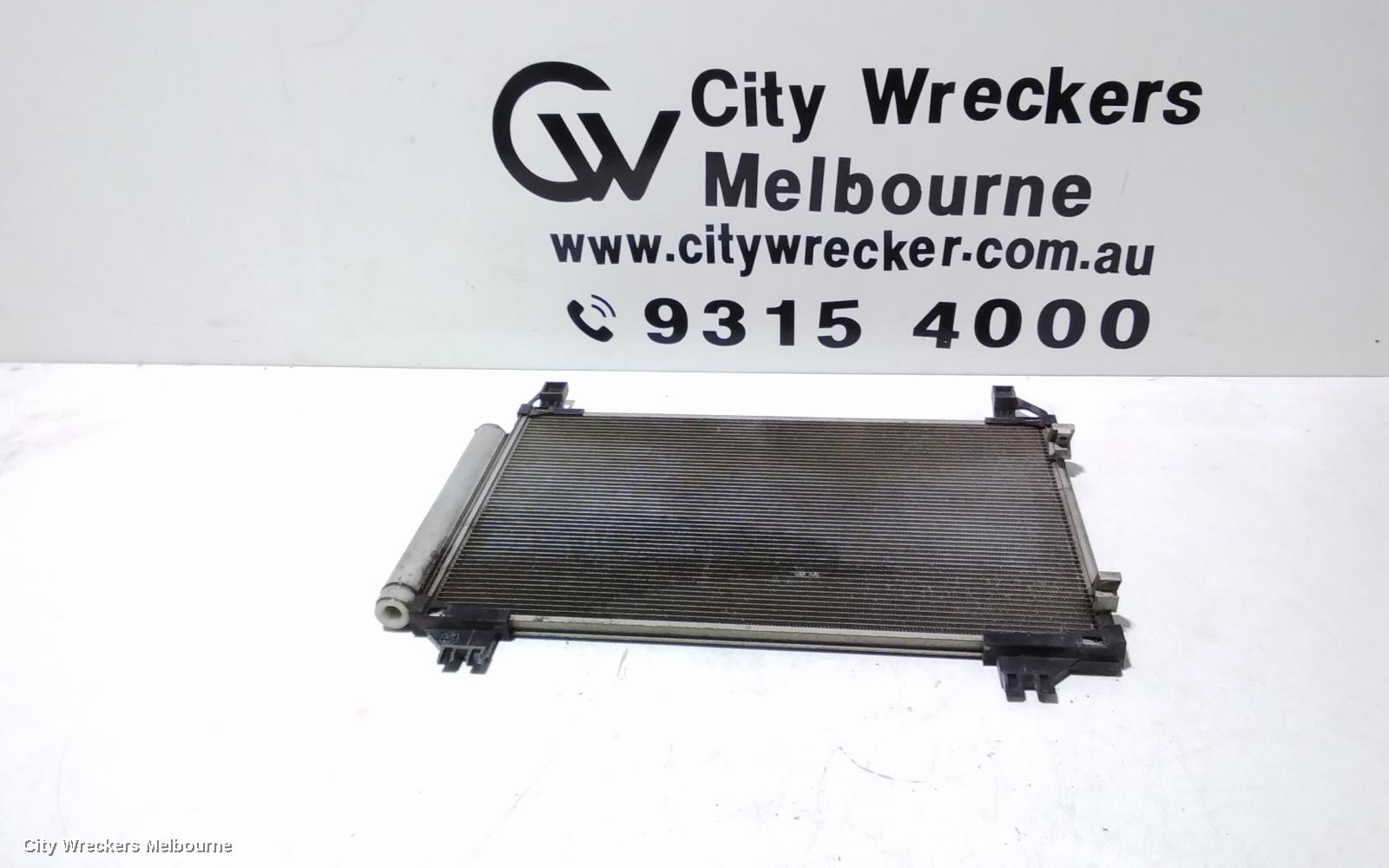 TOYOTA YARIS A/C CONDENSER, NCP9#-NCP13#, HATCH, 08/2007 - 06/2016