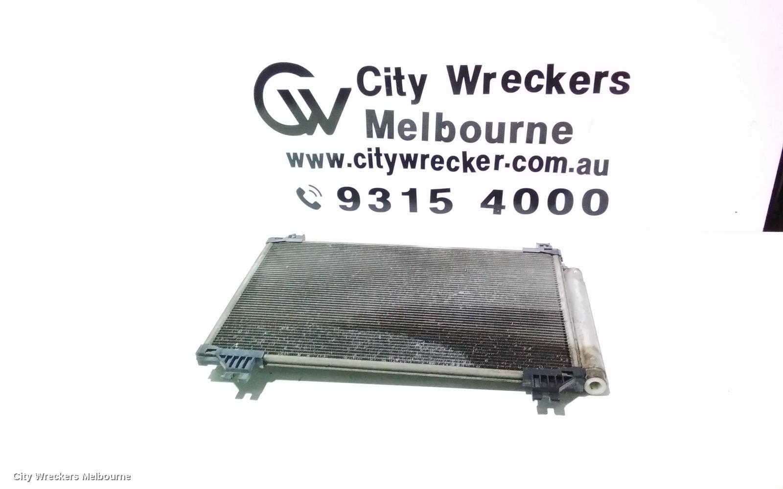 TOYOTA YARIS A/C CONDENSER, NCP9#-NCP13#, HATCH, 08/2007 - 06/2016