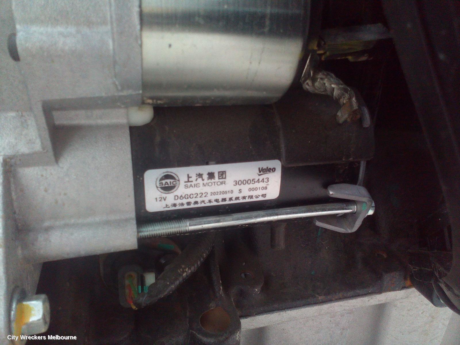 MG ZS STARTER, PETROL, 1.5, AZS1, 09/2017 ONWARDS