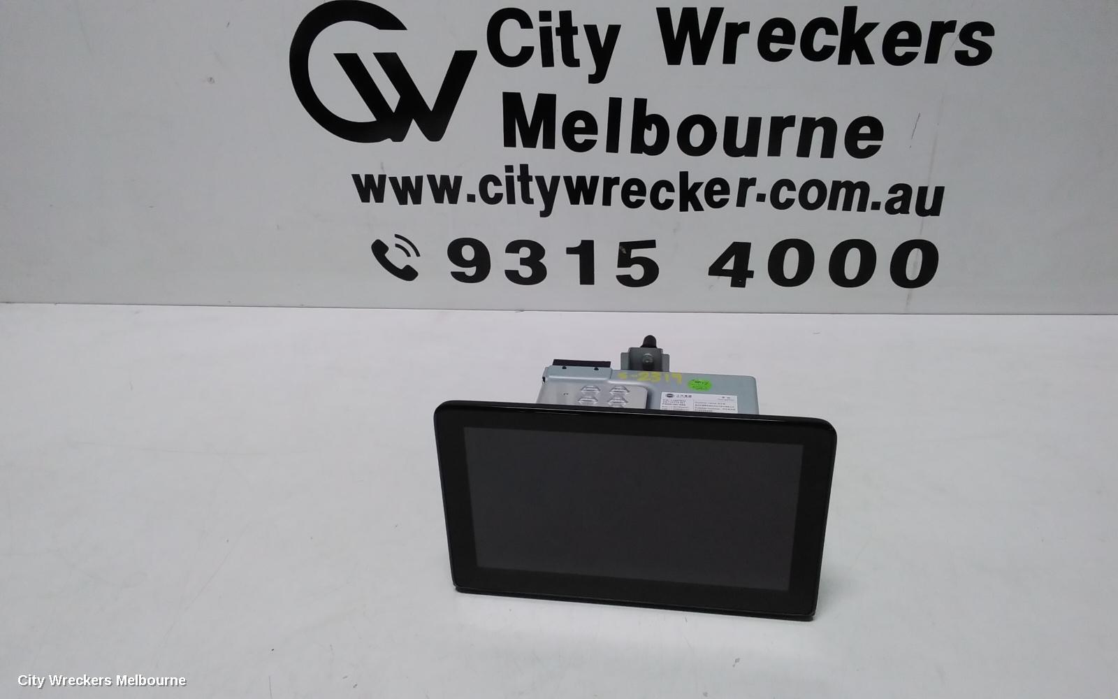 MG ZS RADIO/CD/DVD/SAT/TV, 8IN HEADUNIT, W/ NAVIGATION TYPE, AZS1, 09/2017 ONWARDS