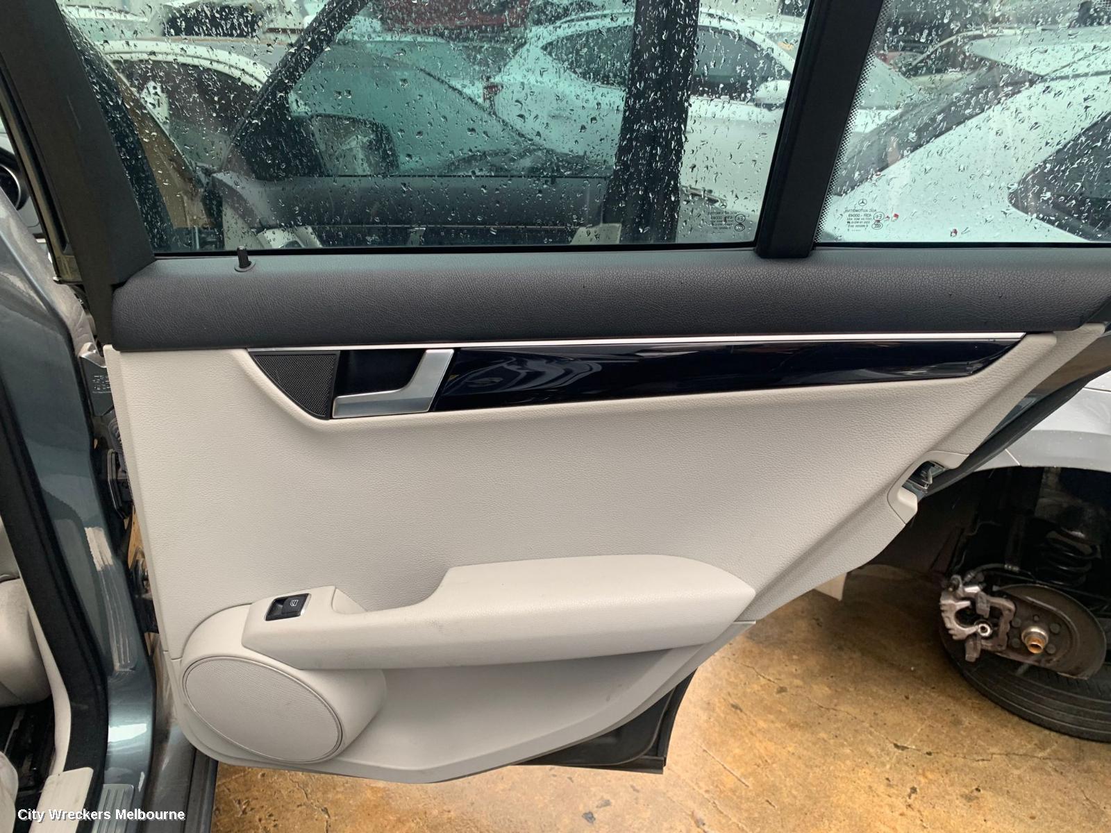 MERCEDES C CLASS DOOR TRIM, RH REAR, W204/S204, 05/2011 - 07/2014