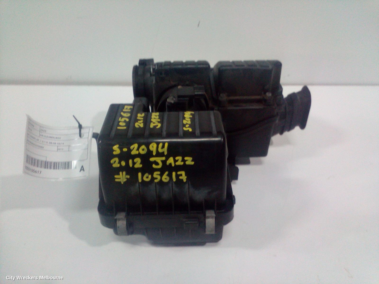 HONDA JAZZ AIR CLEANER/BOX, AIR CLEANER, GE, 1.3/1.5, 08/2008 - 06/2014