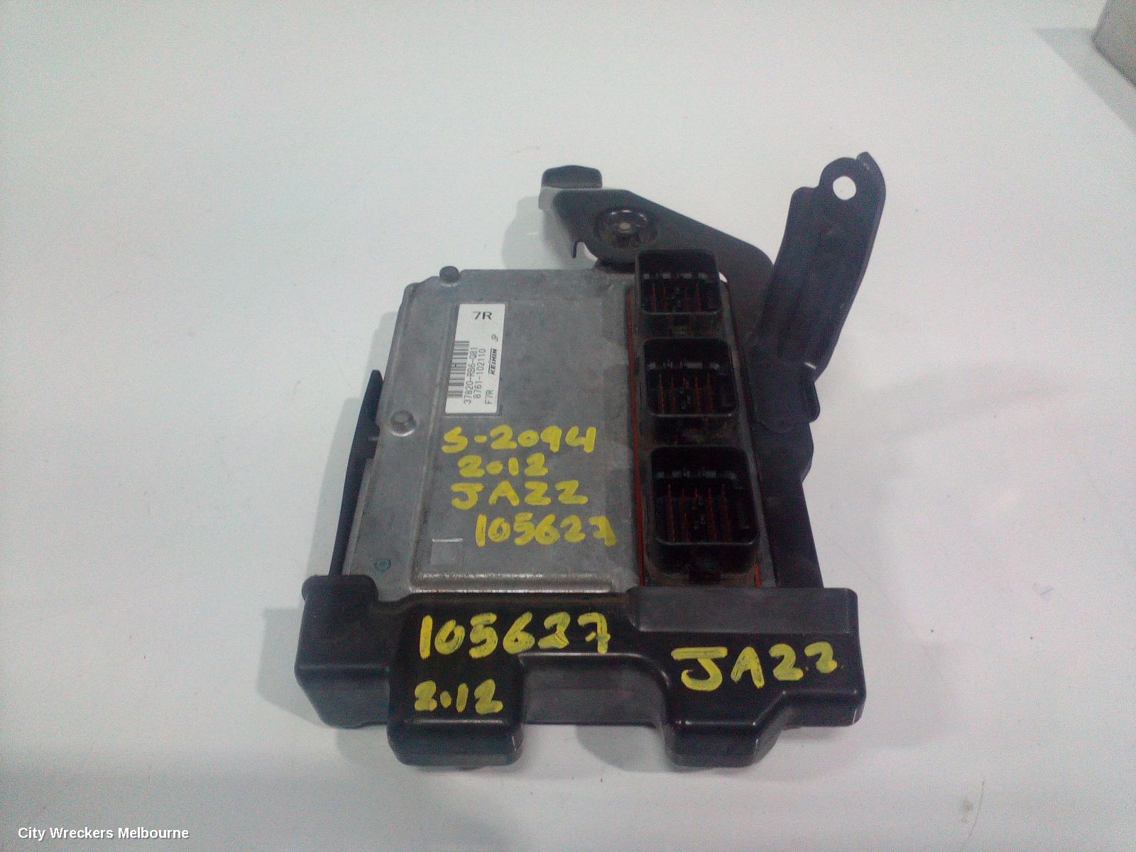 HONDA JAZZ ECU, ENGINE ECU, 1.3, AUTO T/M, ECU ONLY, GE, 08/2008 - 06/2014