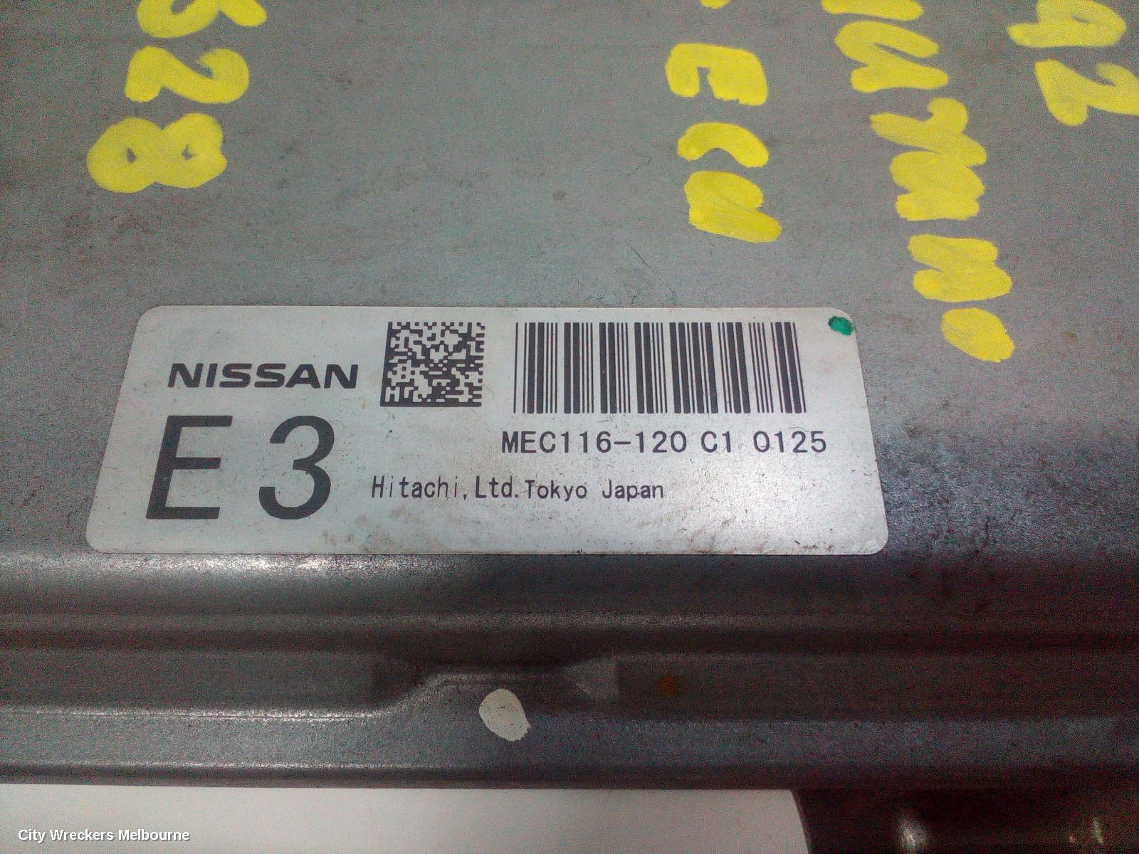 NISSAN MURANO ECU, ENGINE ECU, 3.5, ECU ONLY, Z51, 12/2008 - 08/2011