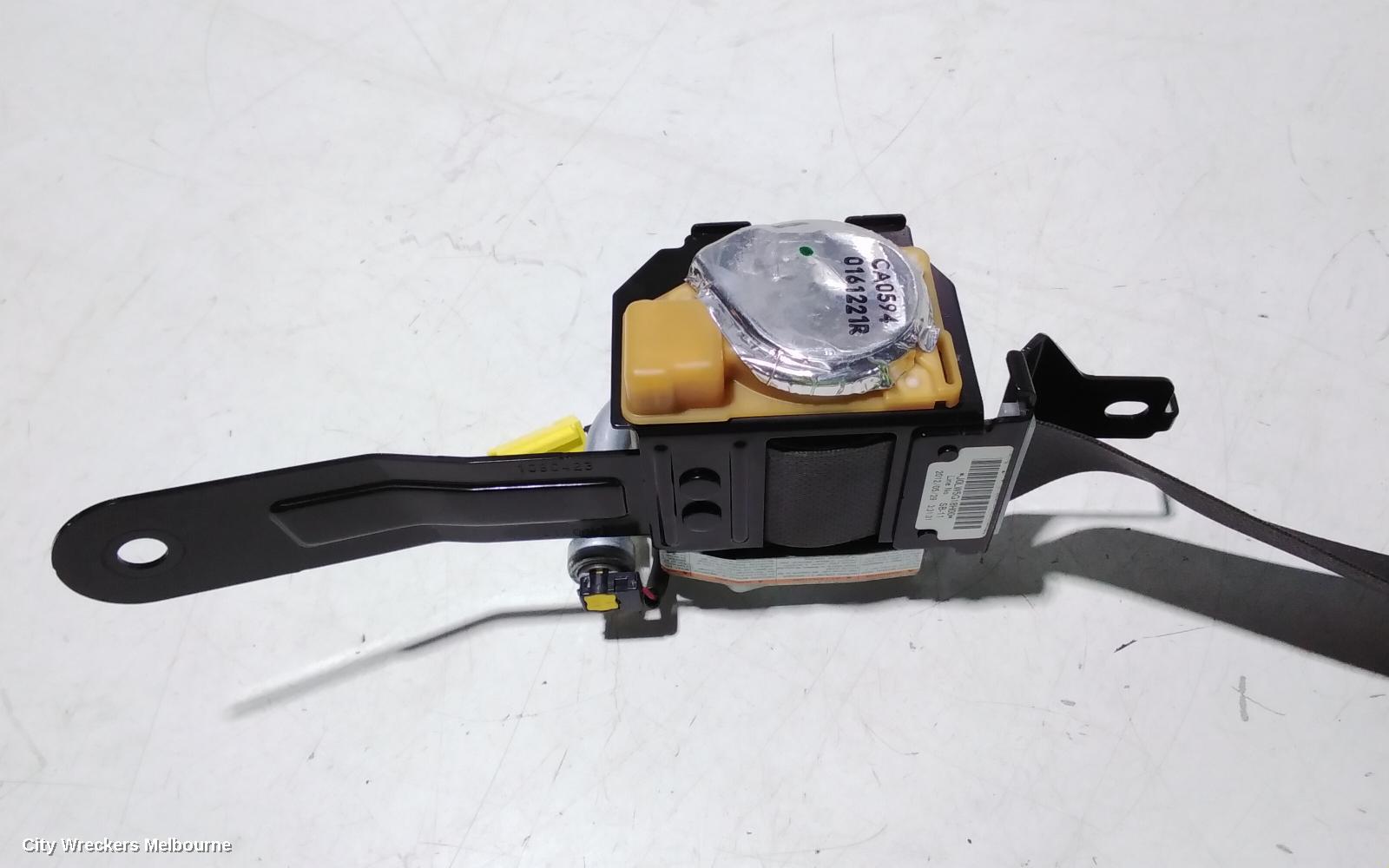 HONDA CIVIC SEATBELT/STALK, RH FRONT, SEAT BELT ONLY, SEDAN, VTI/VTI-L/VTI-LN, GREY, 9TH GEN, 02/2012 - 03/2014