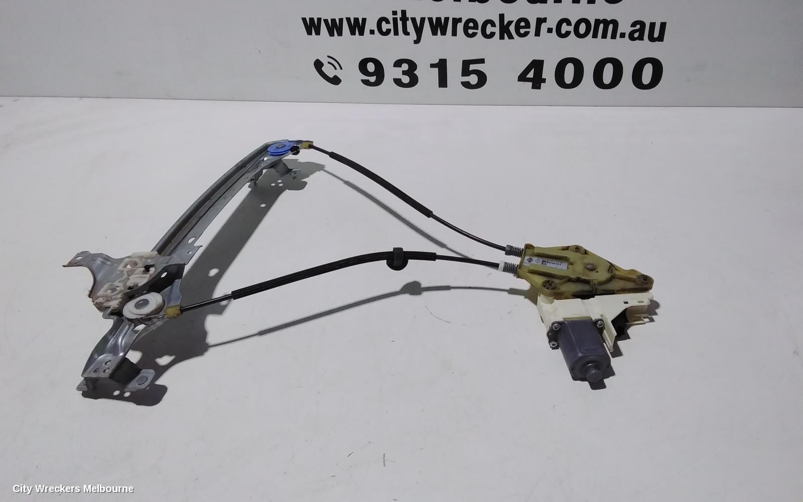 RENAULT MEGANE LEFT REAR WND REG/MOTOR, X32/B95, 5DR HATCH, 09/2010 - 05/2016