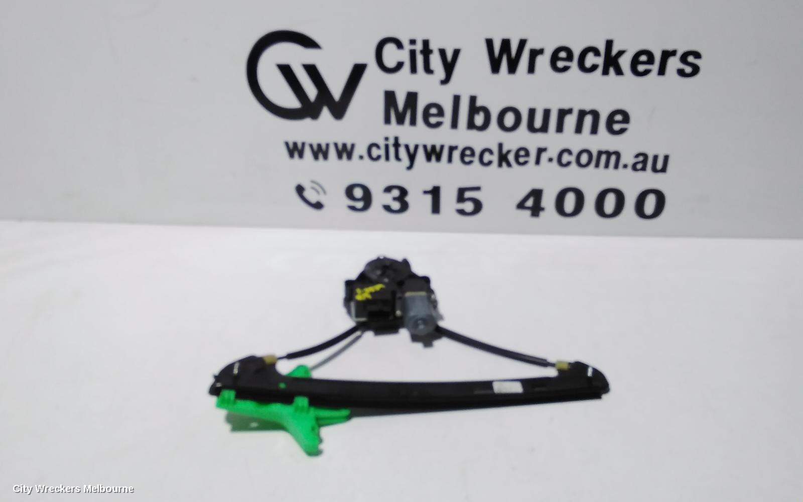 VOLKSWAGEN GOLF RIGHT REAR WND REG/MOTOR, GEN 7, 12/2012 - 08/2020