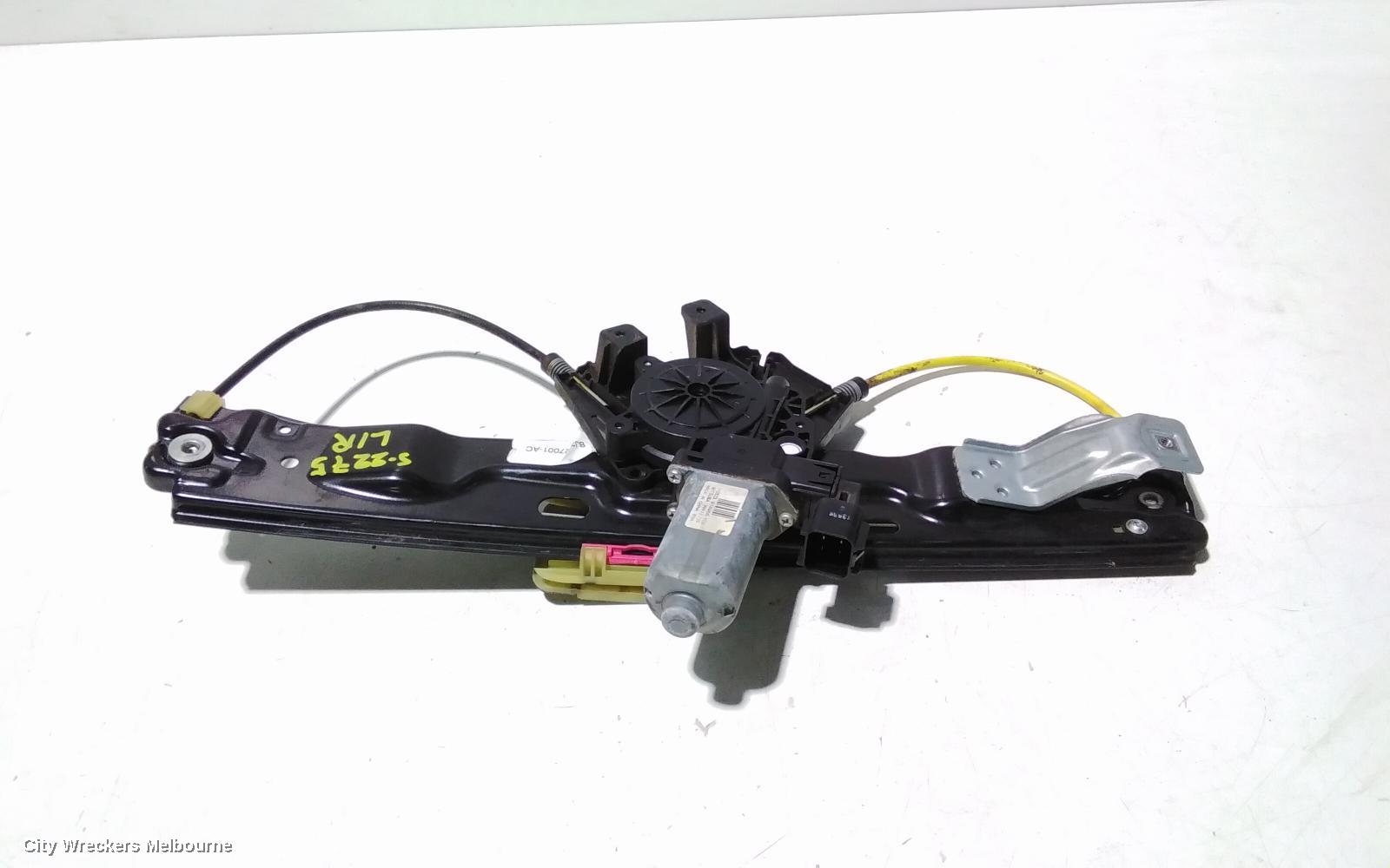 LAND ROVER RANGEROVER EVOQUE LEFT REAR WND REG/MOTOR, DOOR REG ASSY (REG AND MOTOR), 5DR, L538, 11/2011 - 01/2019