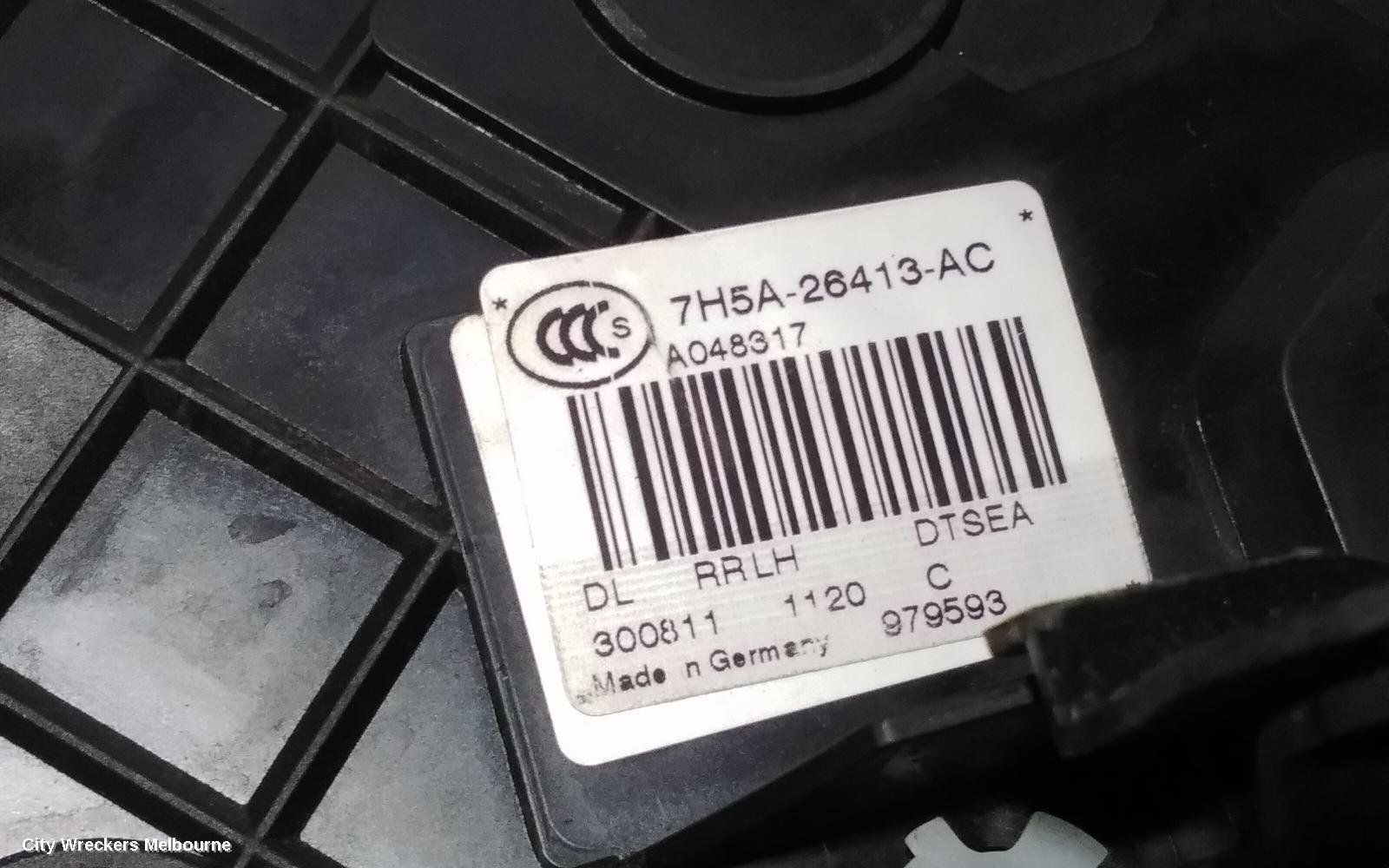 LAND ROVER RANGEROVER EVOQUE DOOR/BOOT/GATE LOCK, LEFT REAR DOOR LOCK, L538, W/ KEYLESS ENTRY, 11/2011 - 01/2019
