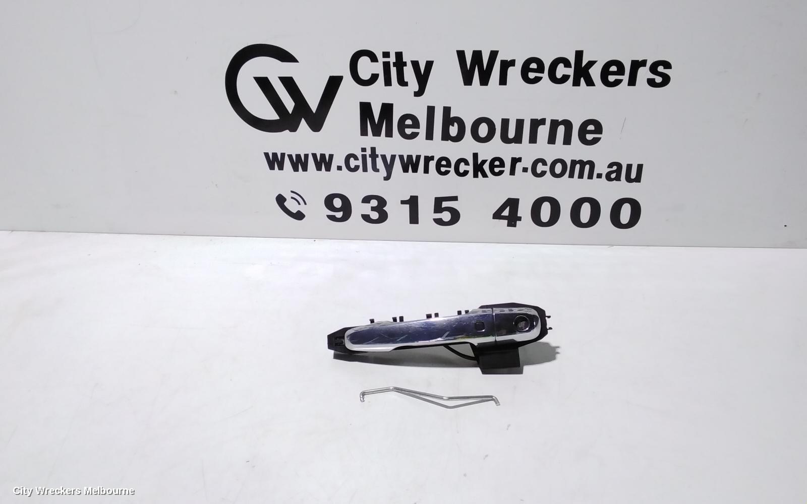 MITSUBISHI PAJERO DOOR HANDLE, OUTER, RH FRONT, CHROME, NS-NX, 08/2006 - 04/2021