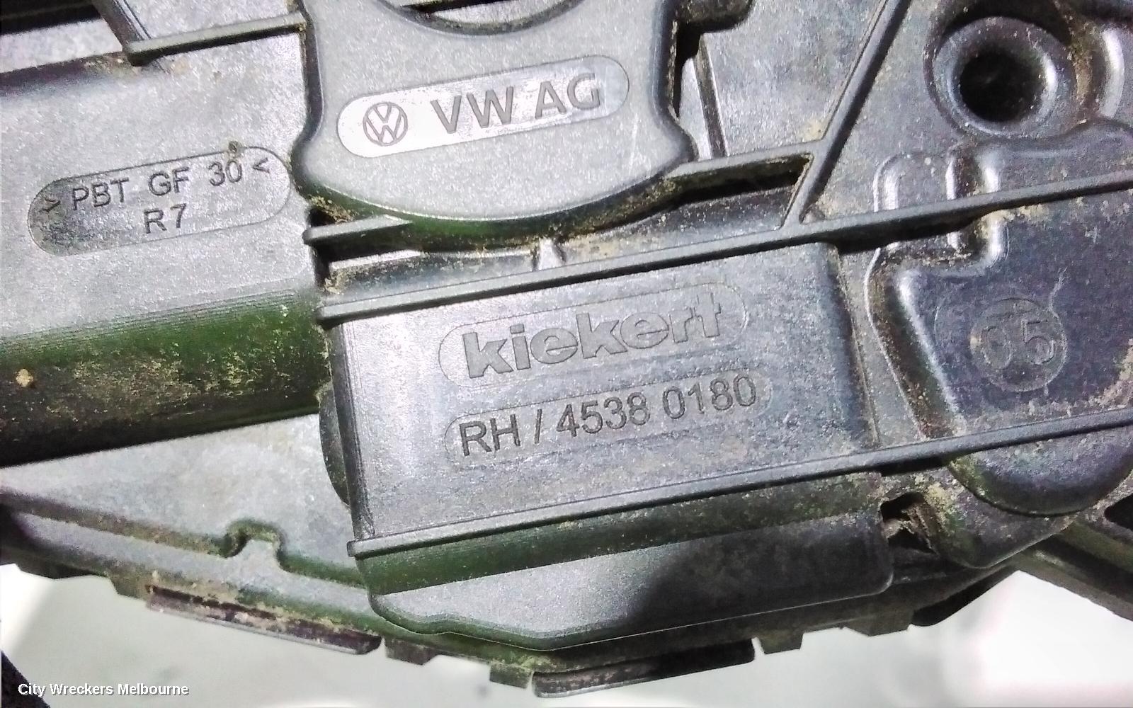 VOLKSWAGEN GOLF DOOR/BOOT/GATE LOCK, RIGHT REAR DOOR LOCK, P/N 5TA839016D, GEN 7, 01/2013 - 08/2020