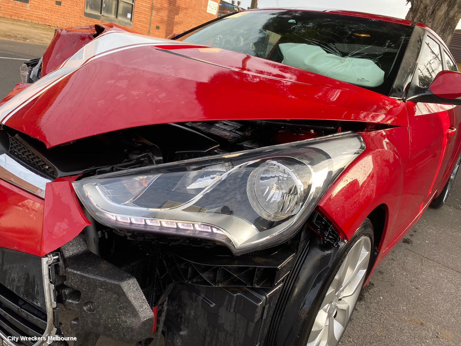 HYUNDAI VELOSTER LEFT REAR DOOR/SLIDING, FS, 02/2011 - 02/2018