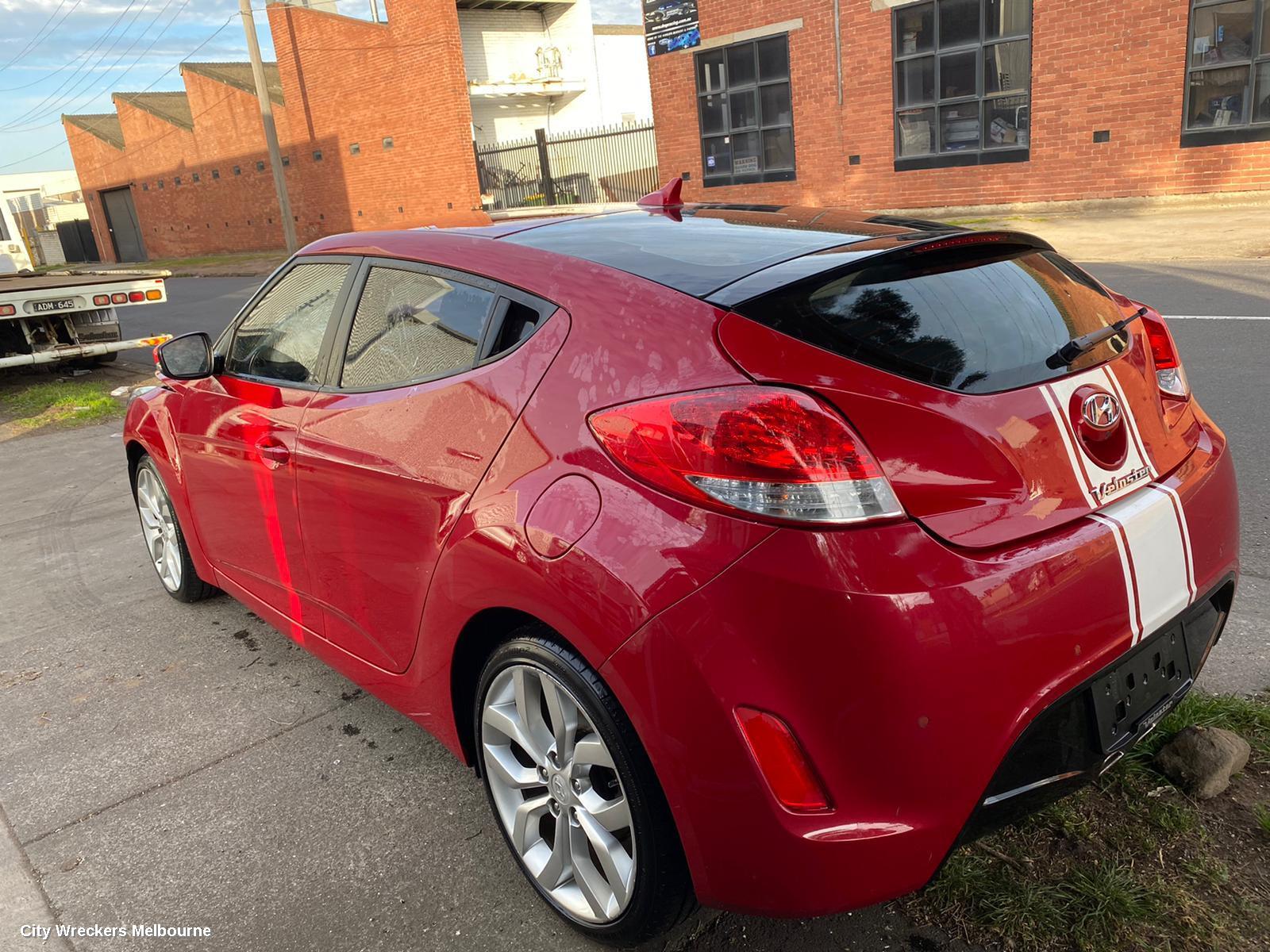 HYUNDAI VELOSTER LEFT REAR DOOR/SLIDING, FS, 02/2011 - 02/2018