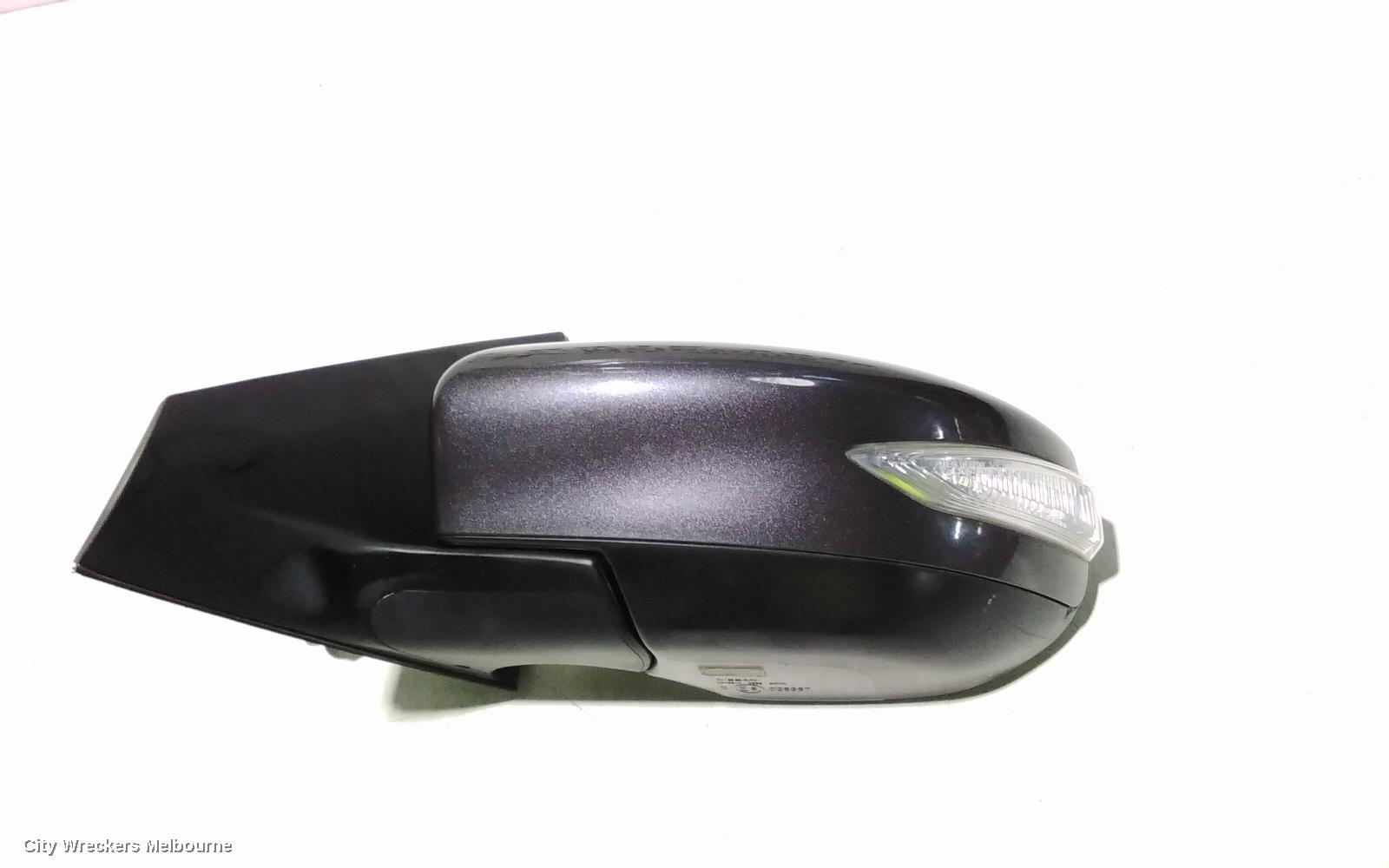 NISSAN PULSAR LEFT DOOR MIRROR, B17, SEDAN, MANUAL FOLD TYPE, 12/2012 - 12/2017