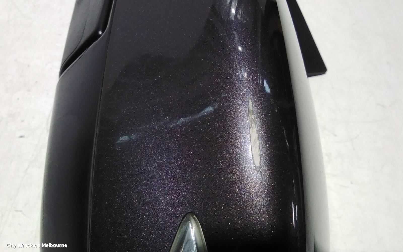 NISSAN PULSAR LEFT DOOR MIRROR, B17, SEDAN, MANUAL FOLD TYPE, 12/2012 - 12/2017