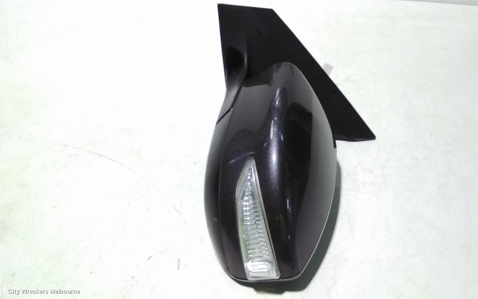 NISSAN PULSAR LEFT DOOR MIRROR, B17, SEDAN, MANUAL FOLD TYPE, 12/2012 - 12/2017