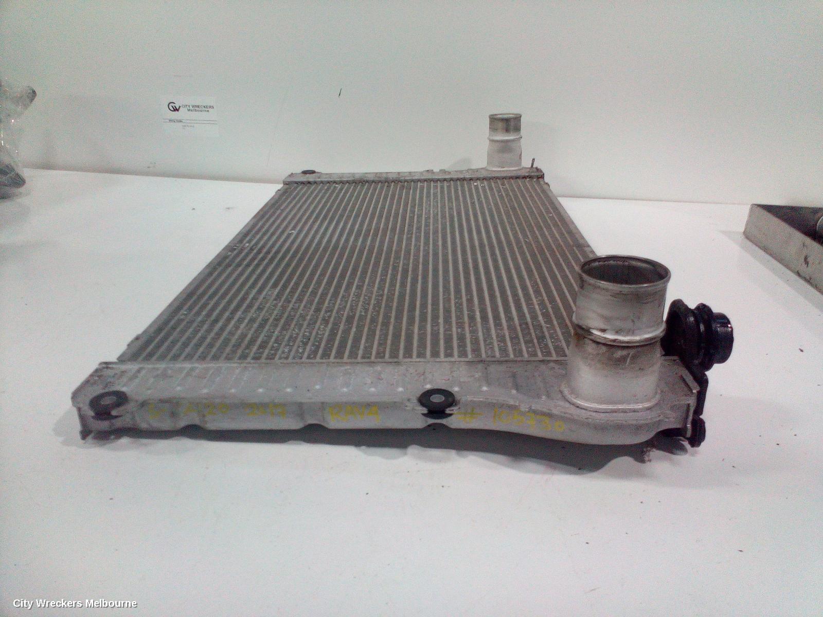TOYOTA RAV4 INTERCOOLER, DIESEL, 2.2, 2AD-FTV, TURBO, ALA49R, XA40, 12/2012 - 04/2019
