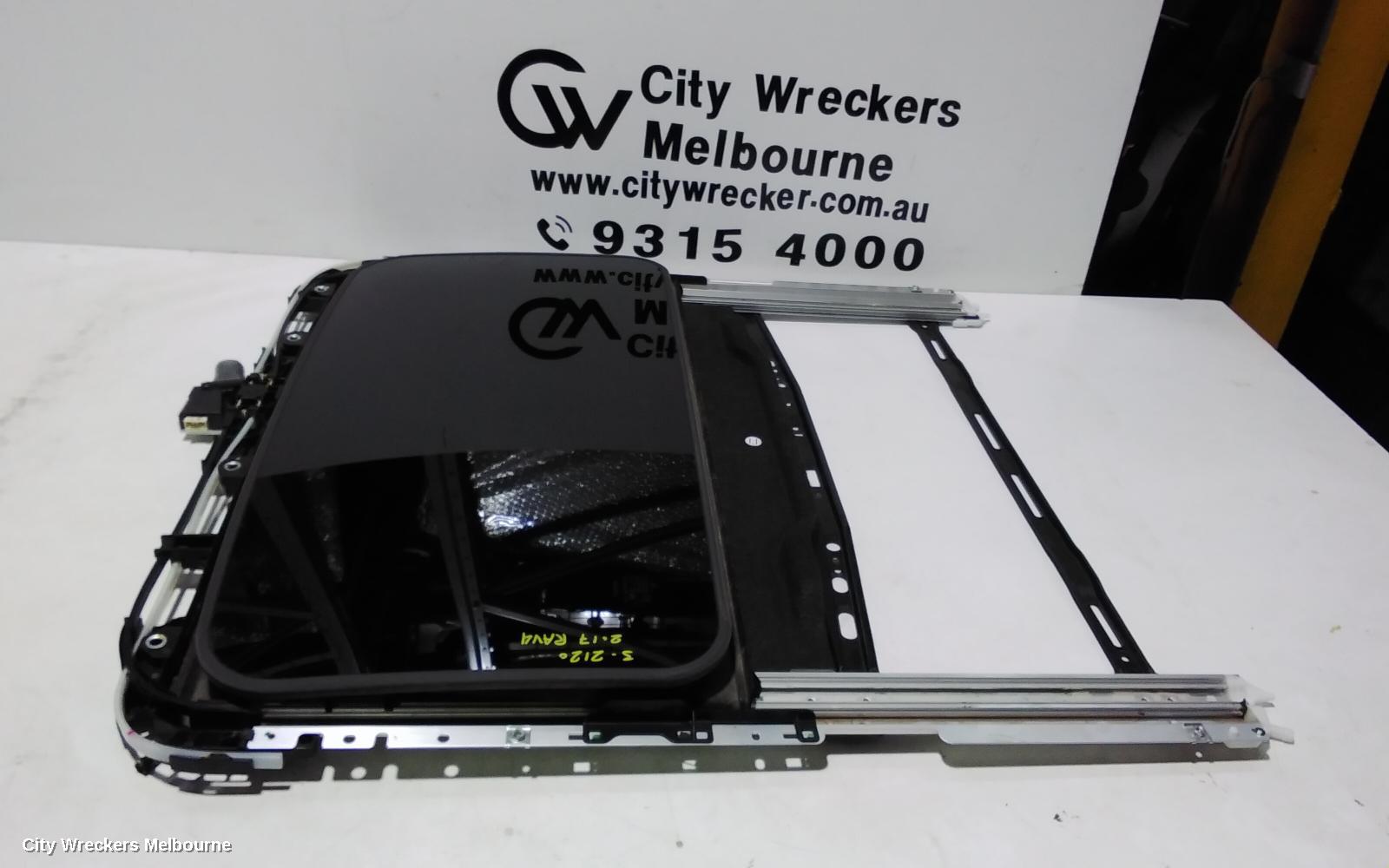 TOYOTA RAV4 ROOF GLASS/SUNROOF/T, XA40, 12/2012 - 12/2018