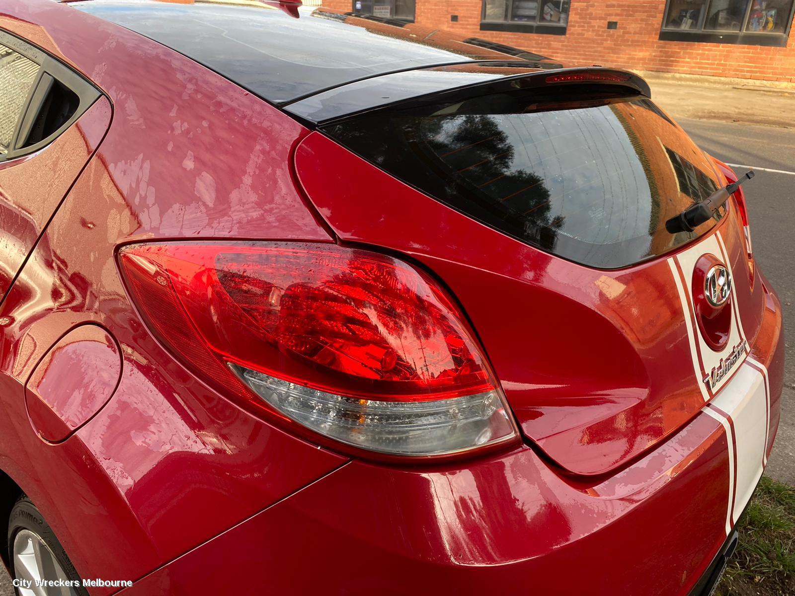 HYUNDAI VELOSTER LEFT REAR DOOR/SLIDING, FS, 02/2011 - 02/2018
